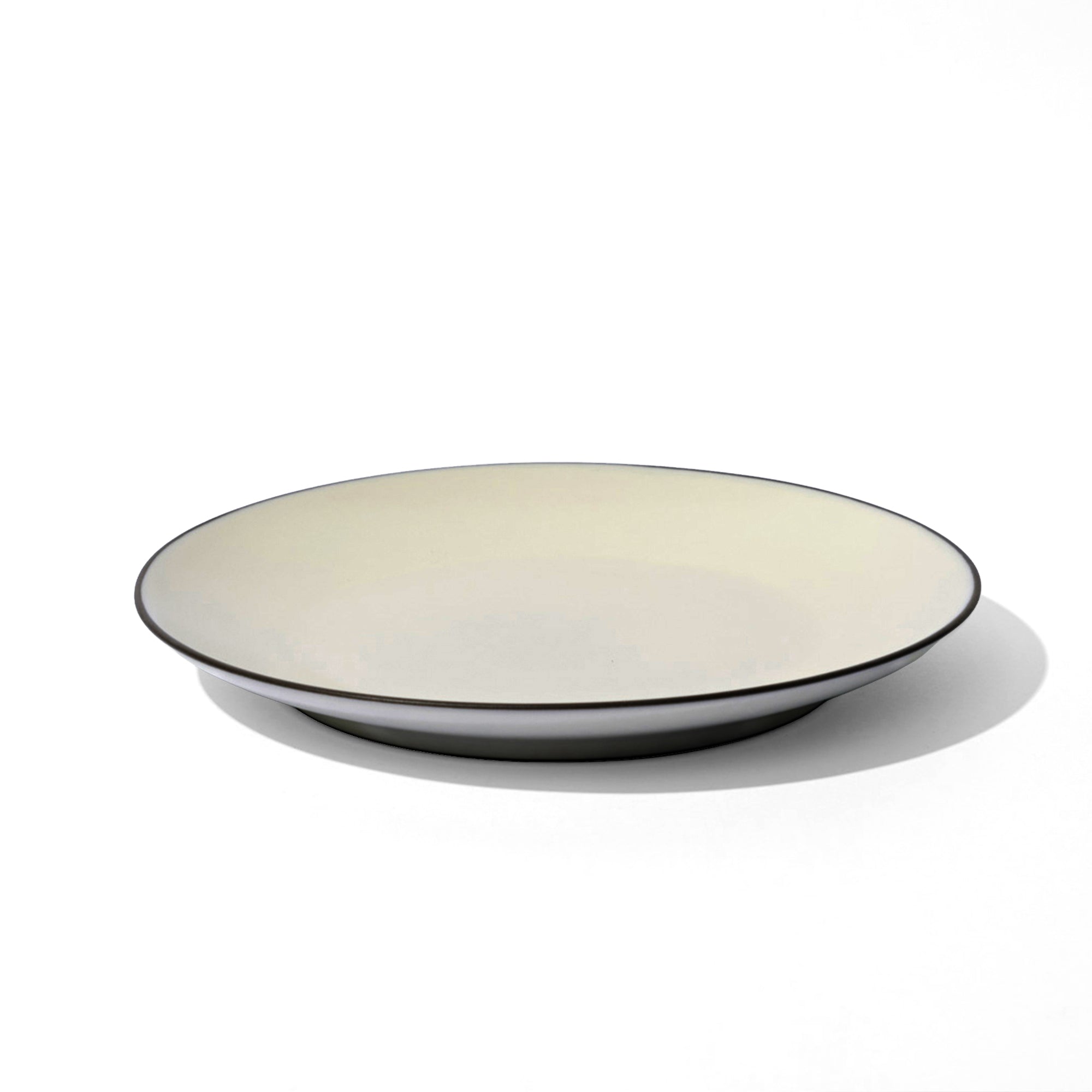 Stacked Organic Dinner Plate in Salt