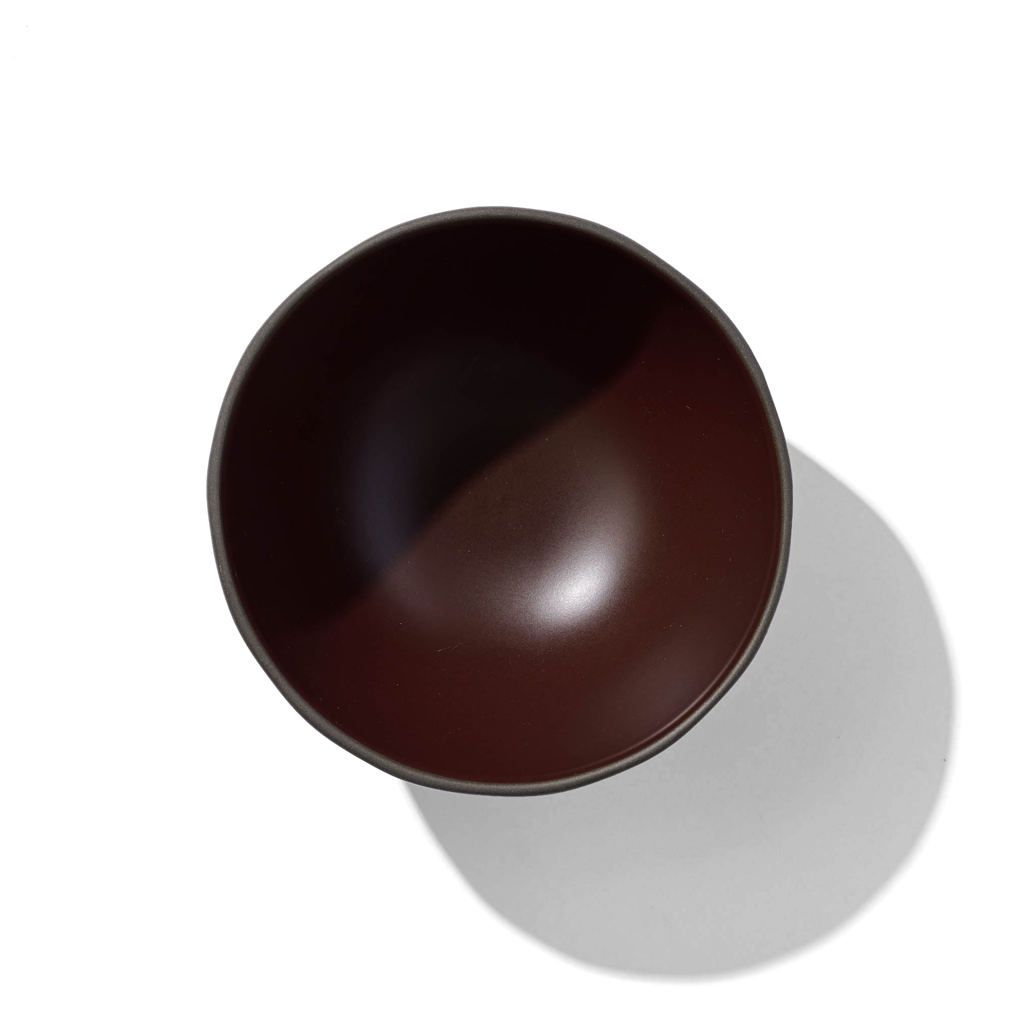 Stacked Organic Cereal Bowl in Port