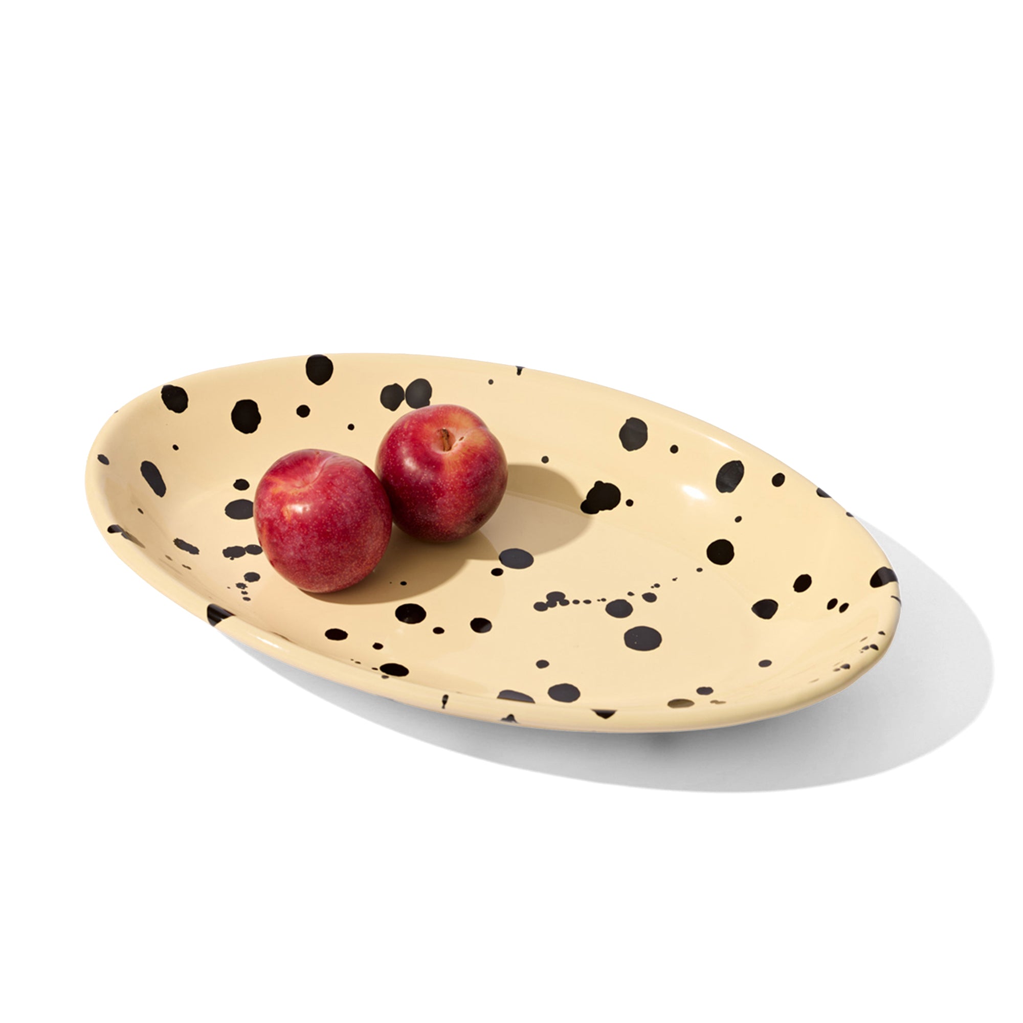 Serving Platter 36.5 x 23cm with Perfectly Imperfect Polka Dots