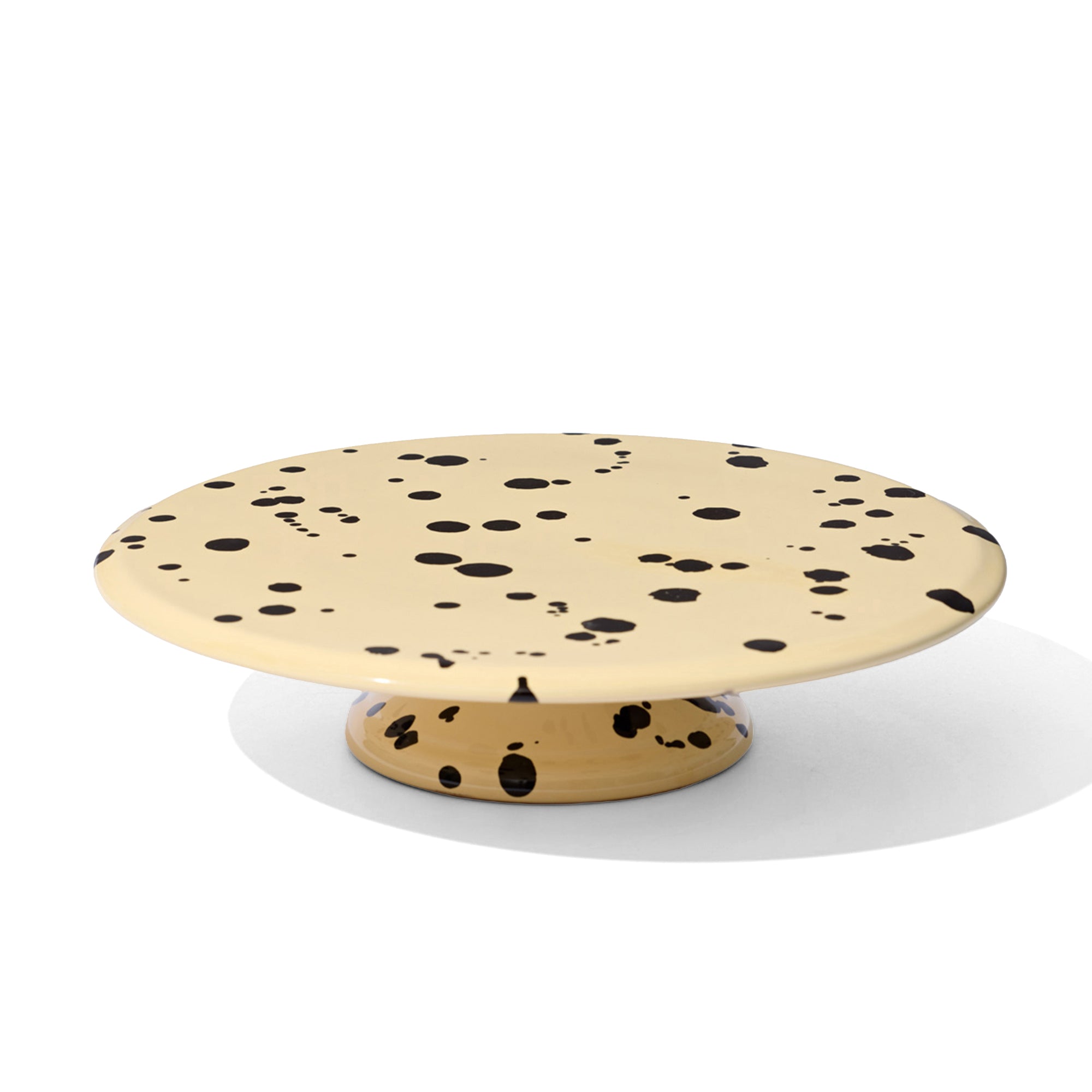 Cake Stand 27cm with Perfectly Imperfect Polka Dots
