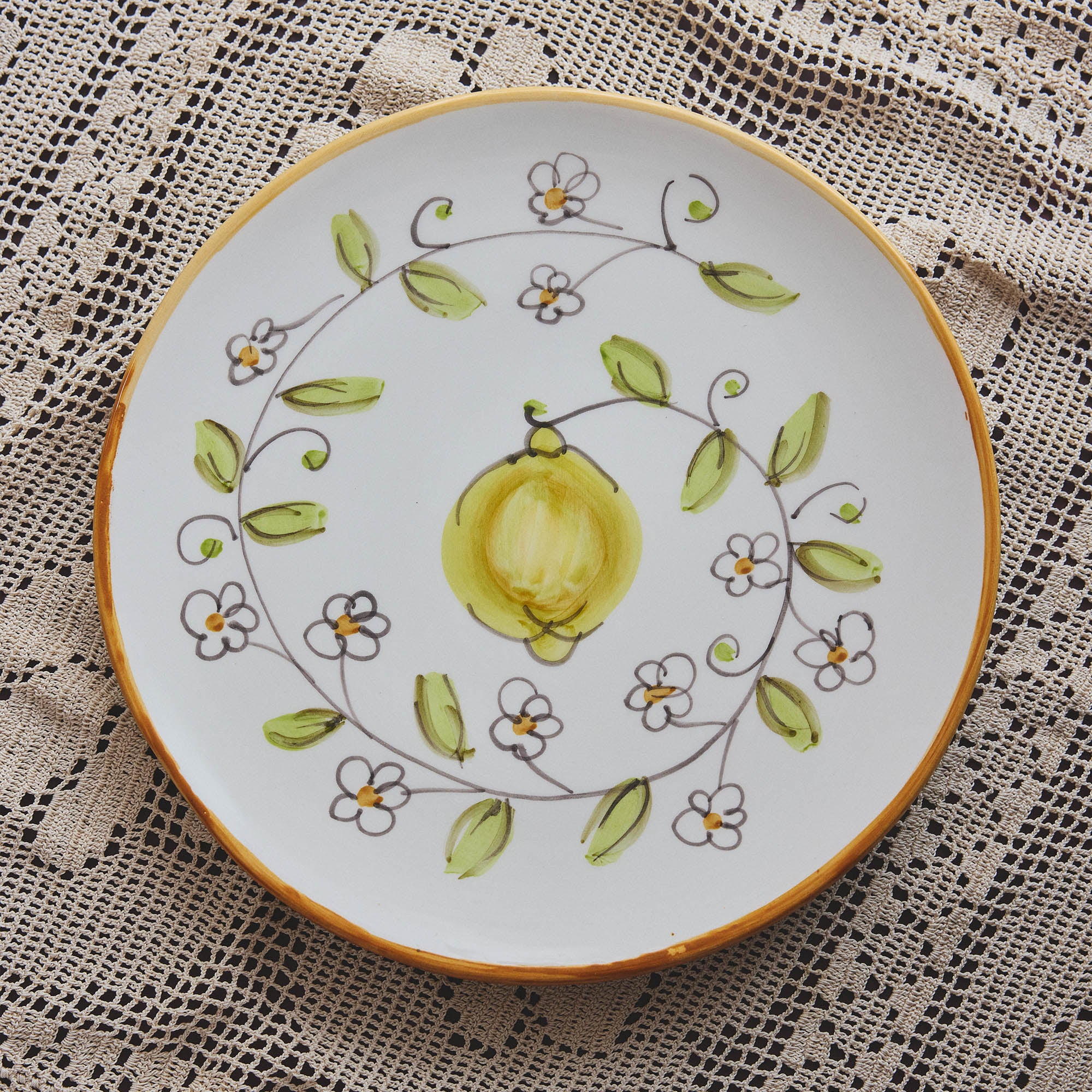 La Dolce Vita Classico Dinner Plate in Amalfi
