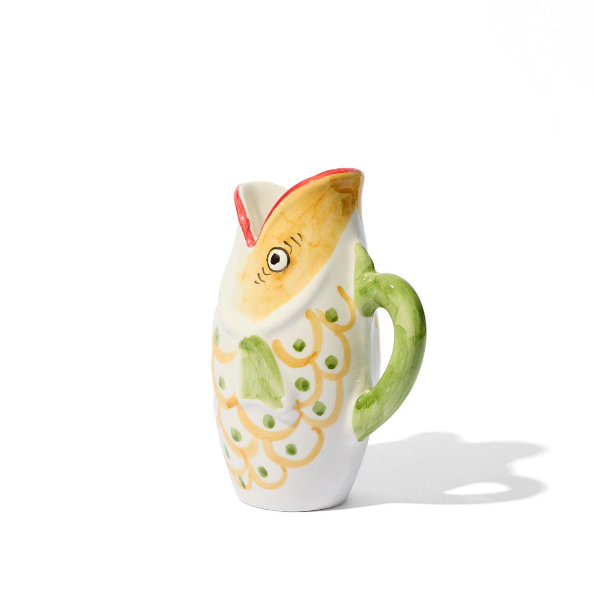 Fish Pitcher in Green