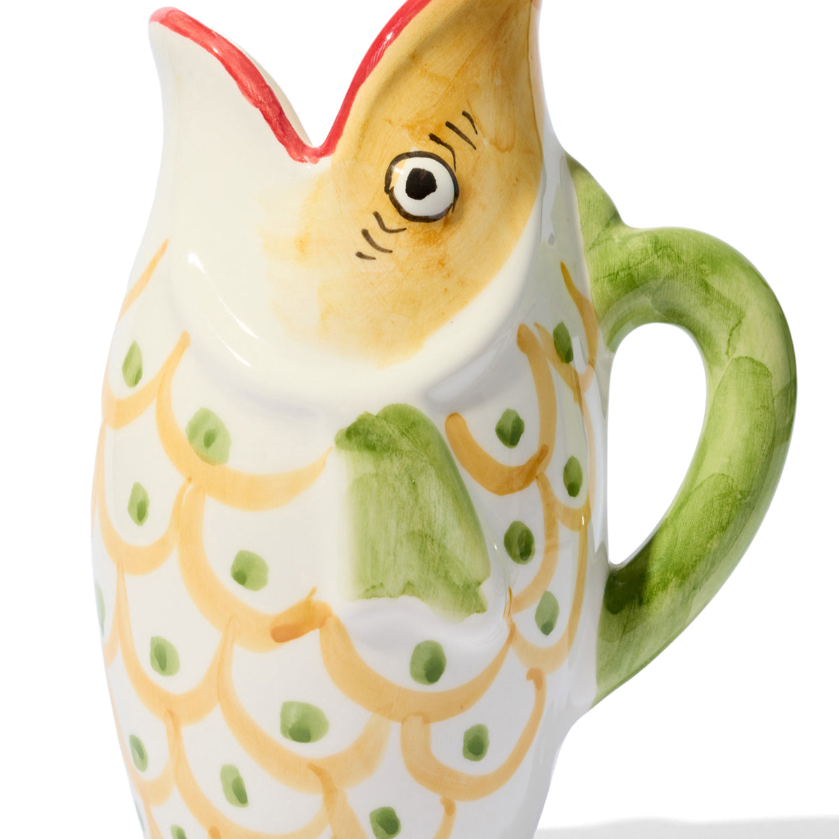Fish Pitcher in Green