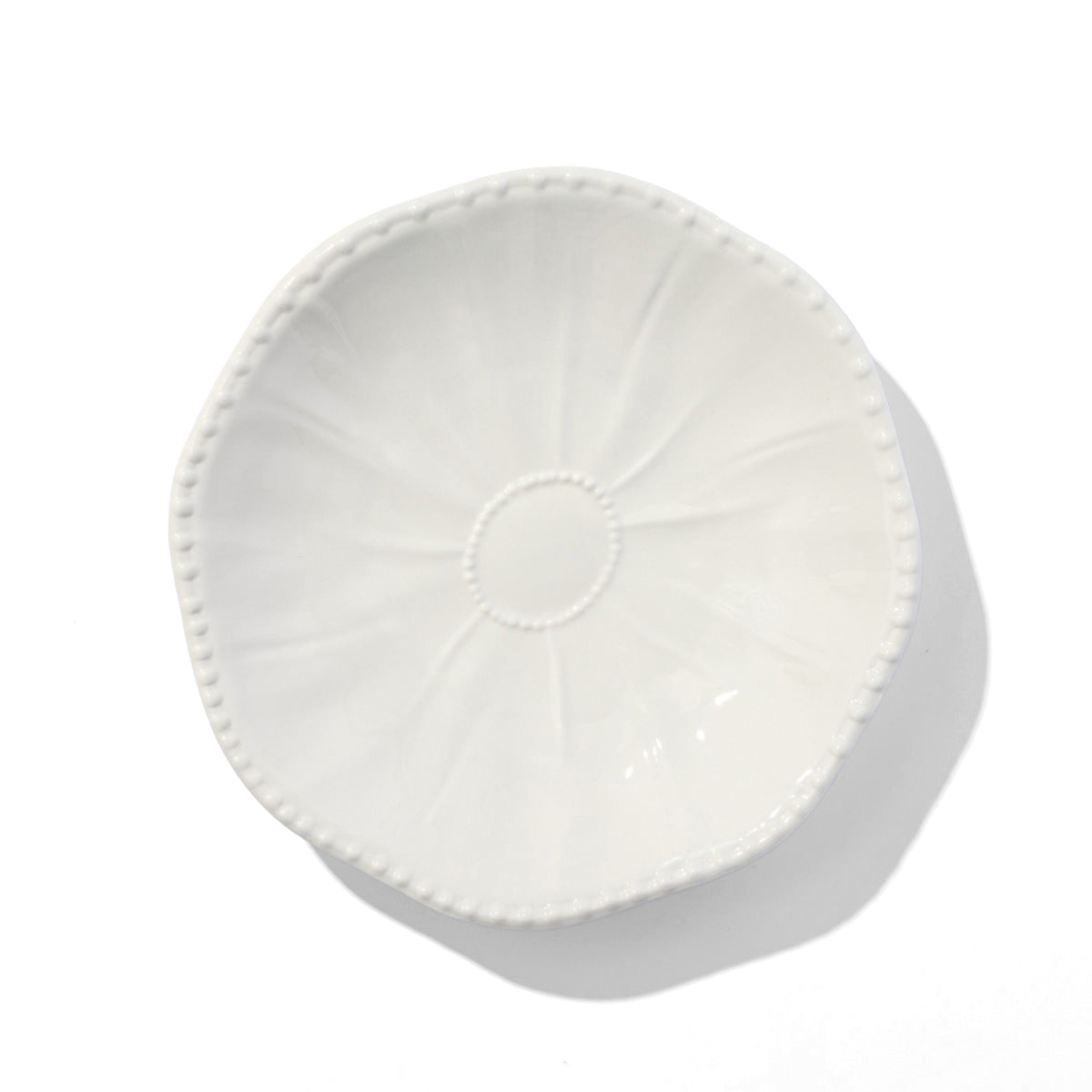 The Little Poppy Plate in Ivory