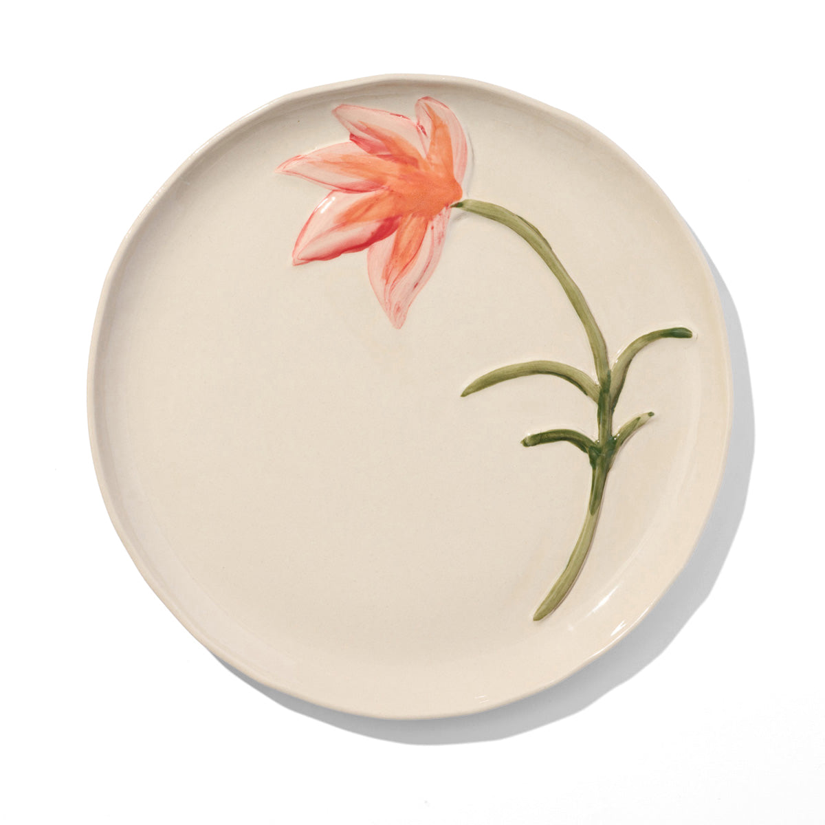 The Tulip Flower Plate