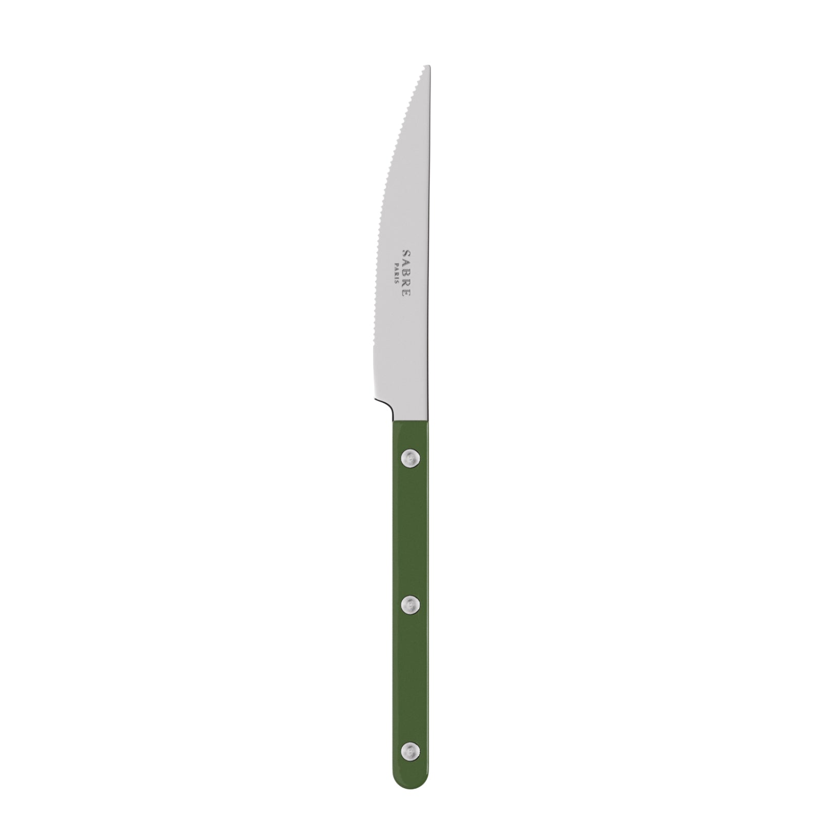 Bistrot Solid 4 Piece Cutlery Set in Green Fern