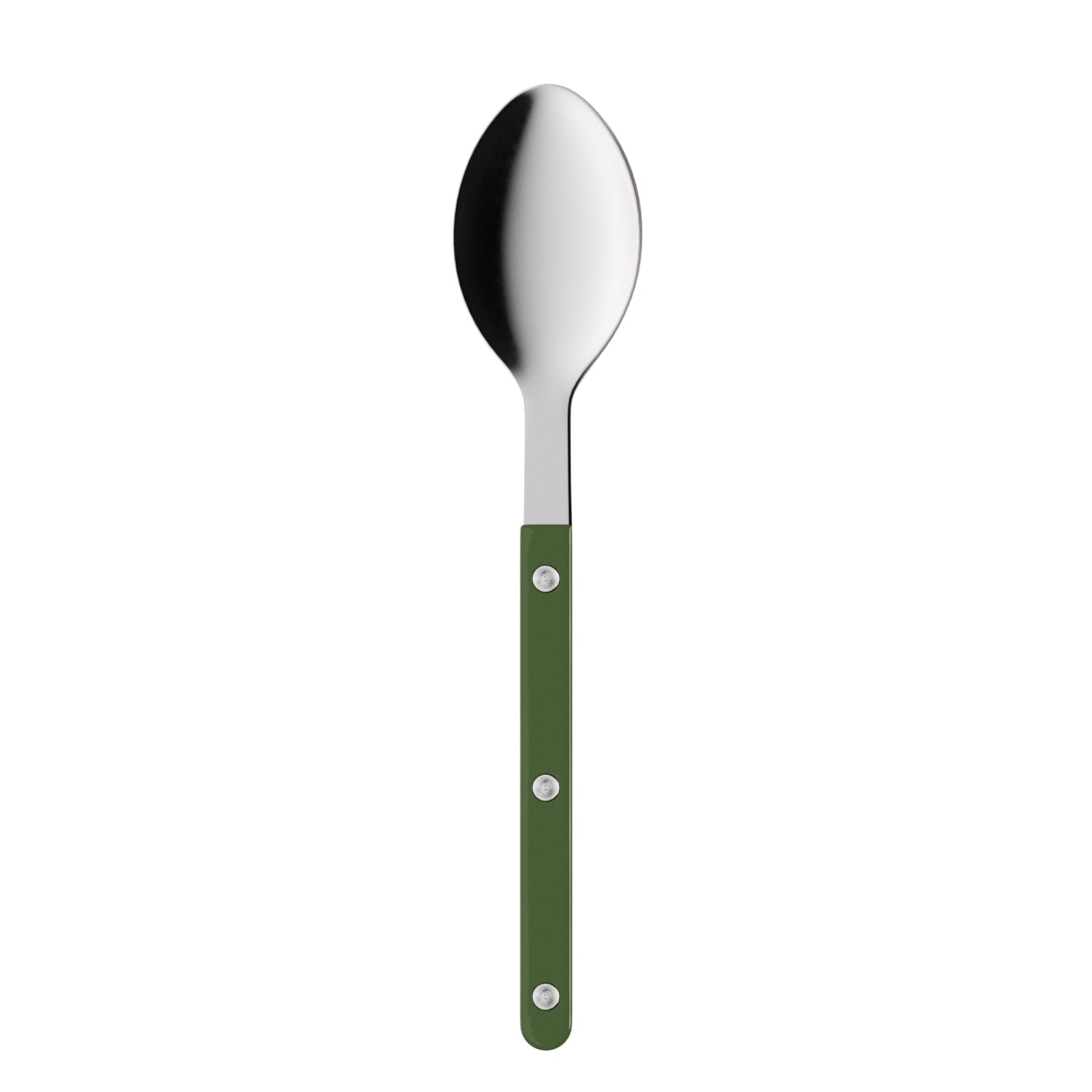 Bistrot Solid 4 Piece Cutlery Set in Green Fern