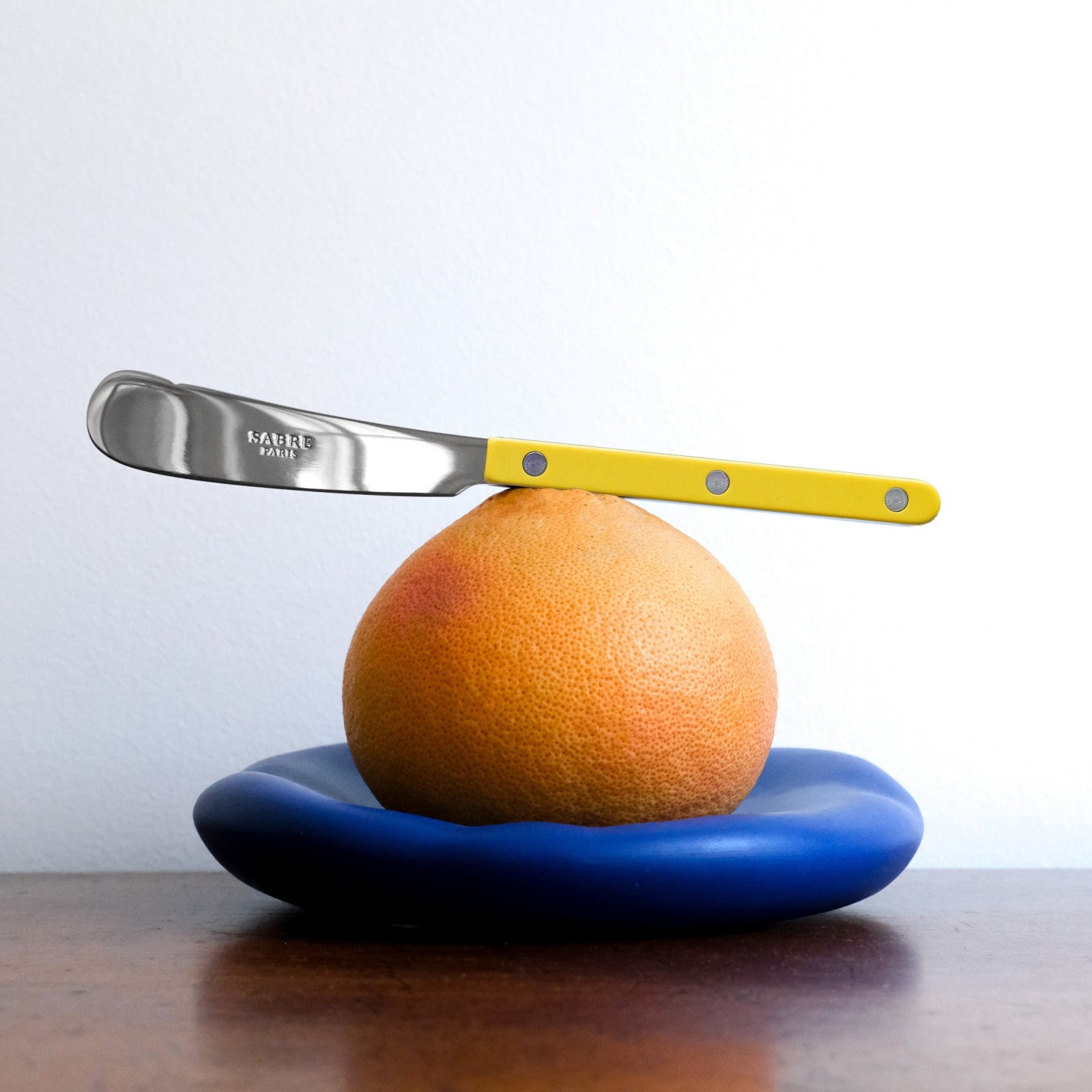 Bistrot Solid Butter Knife in Yellow