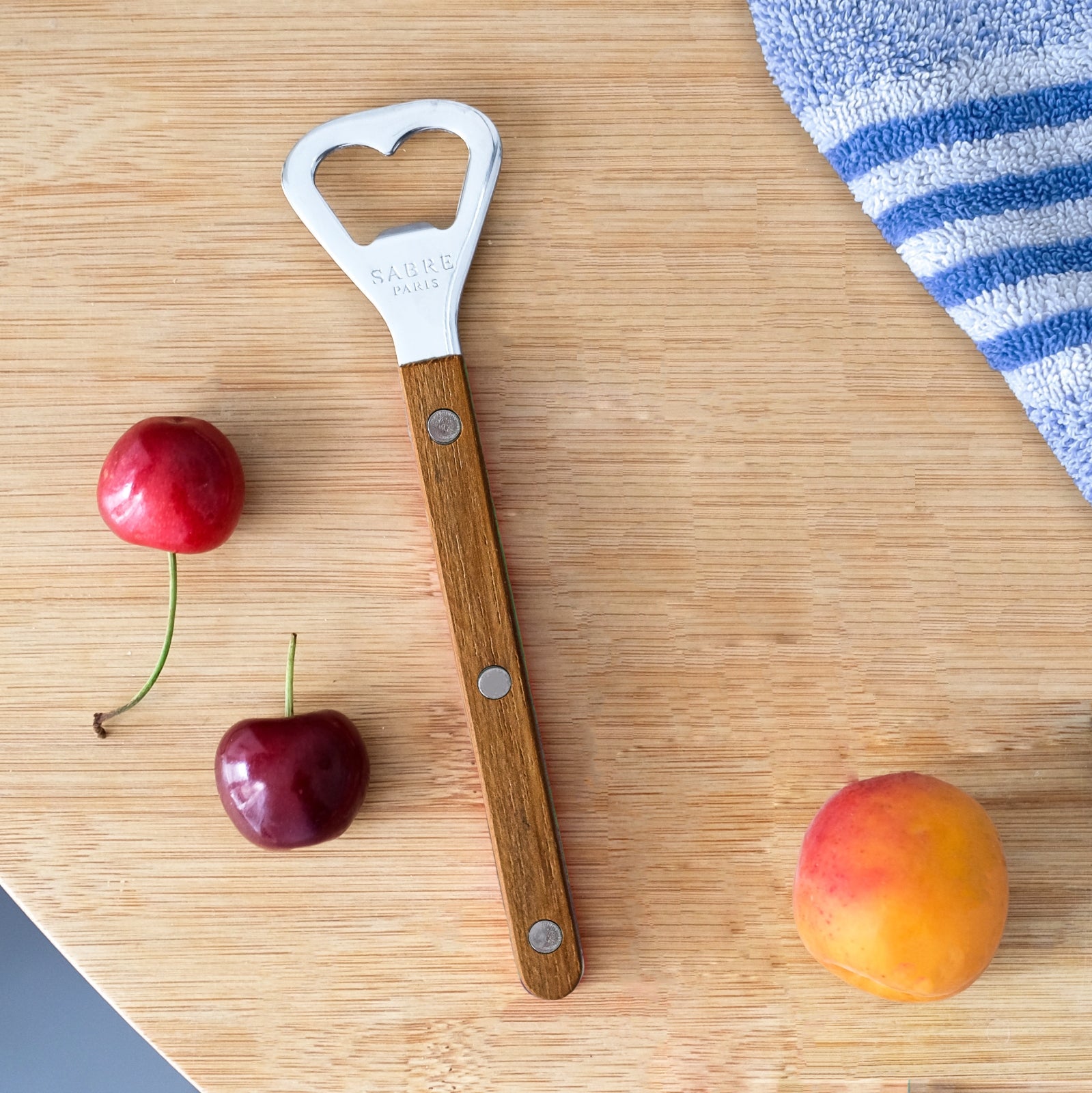 Bistrot Solid Teak Bottle Opener