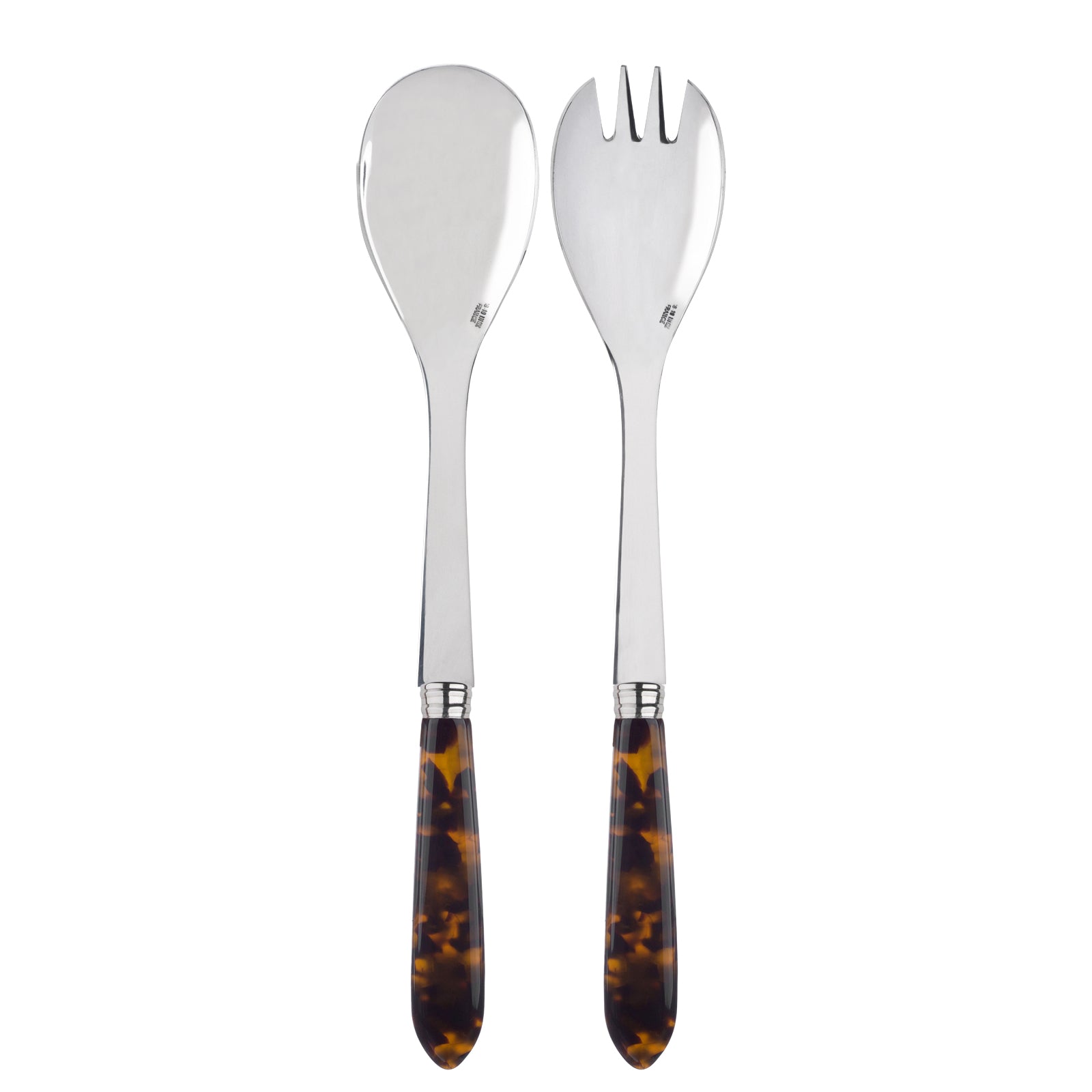 Serving Set in Faux Tortoise