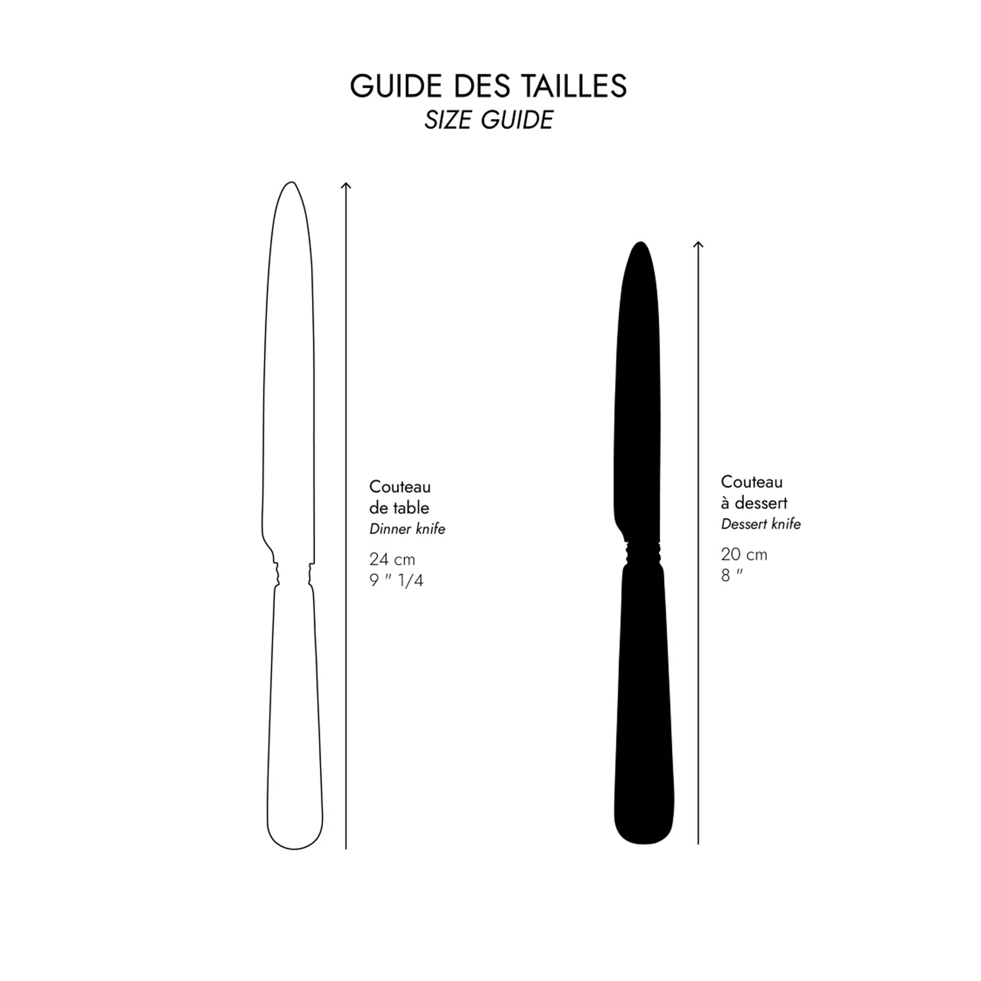 Pop Dessert Knife in Light Khaki