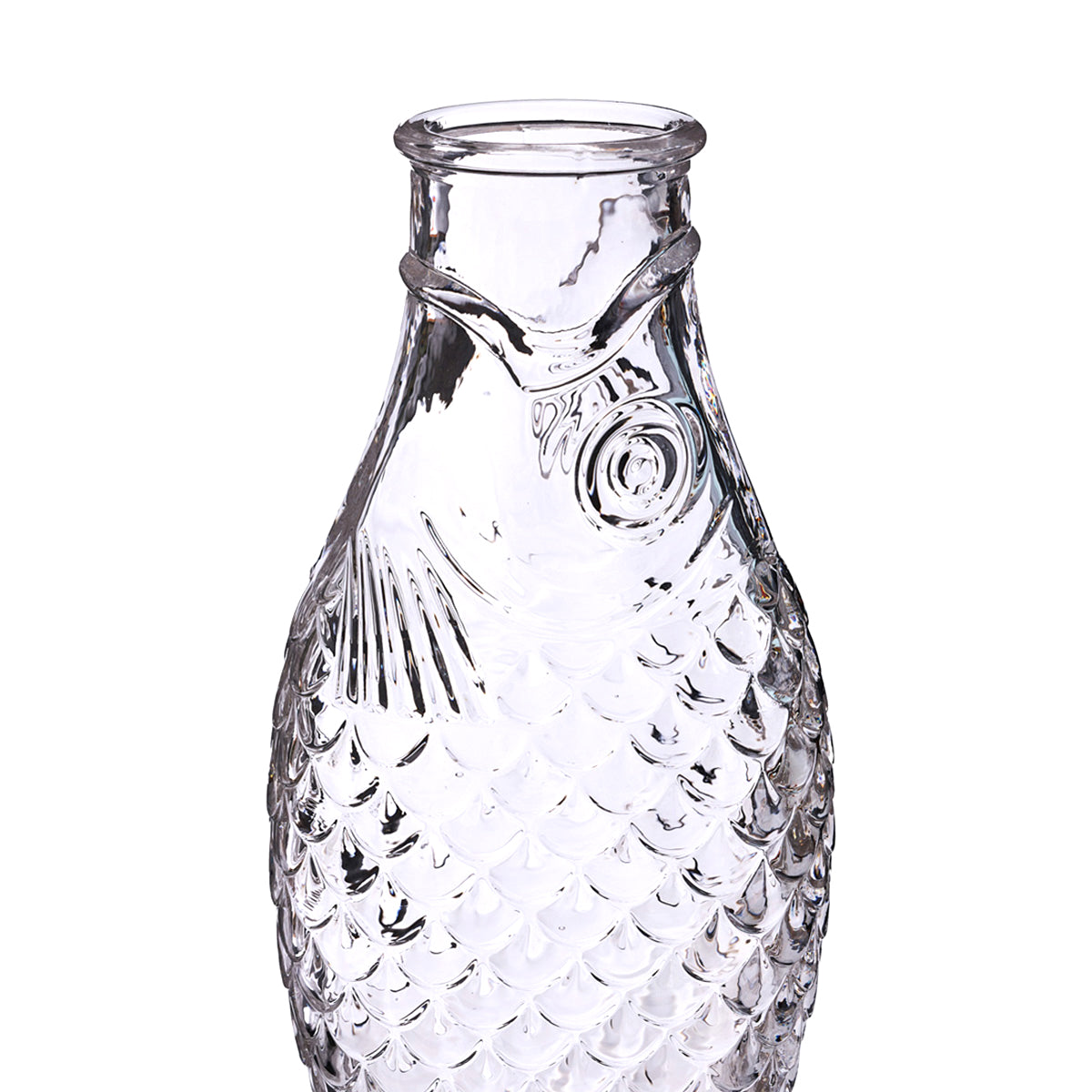 Fish & Fish Carafe in Clear