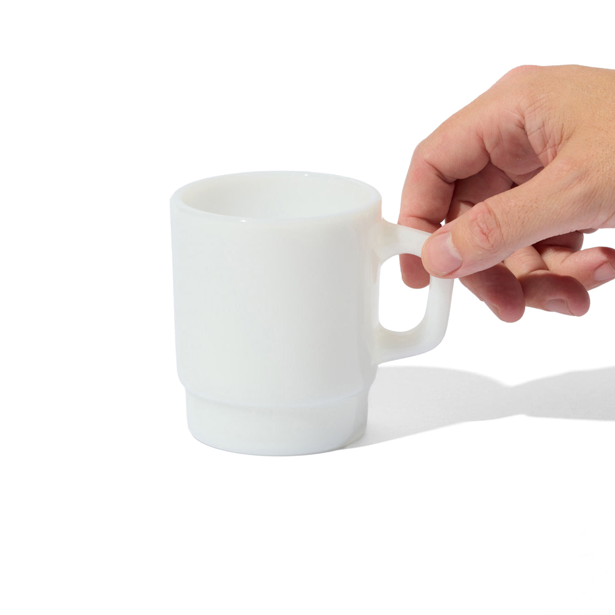 Basic Milk Glass in Milk