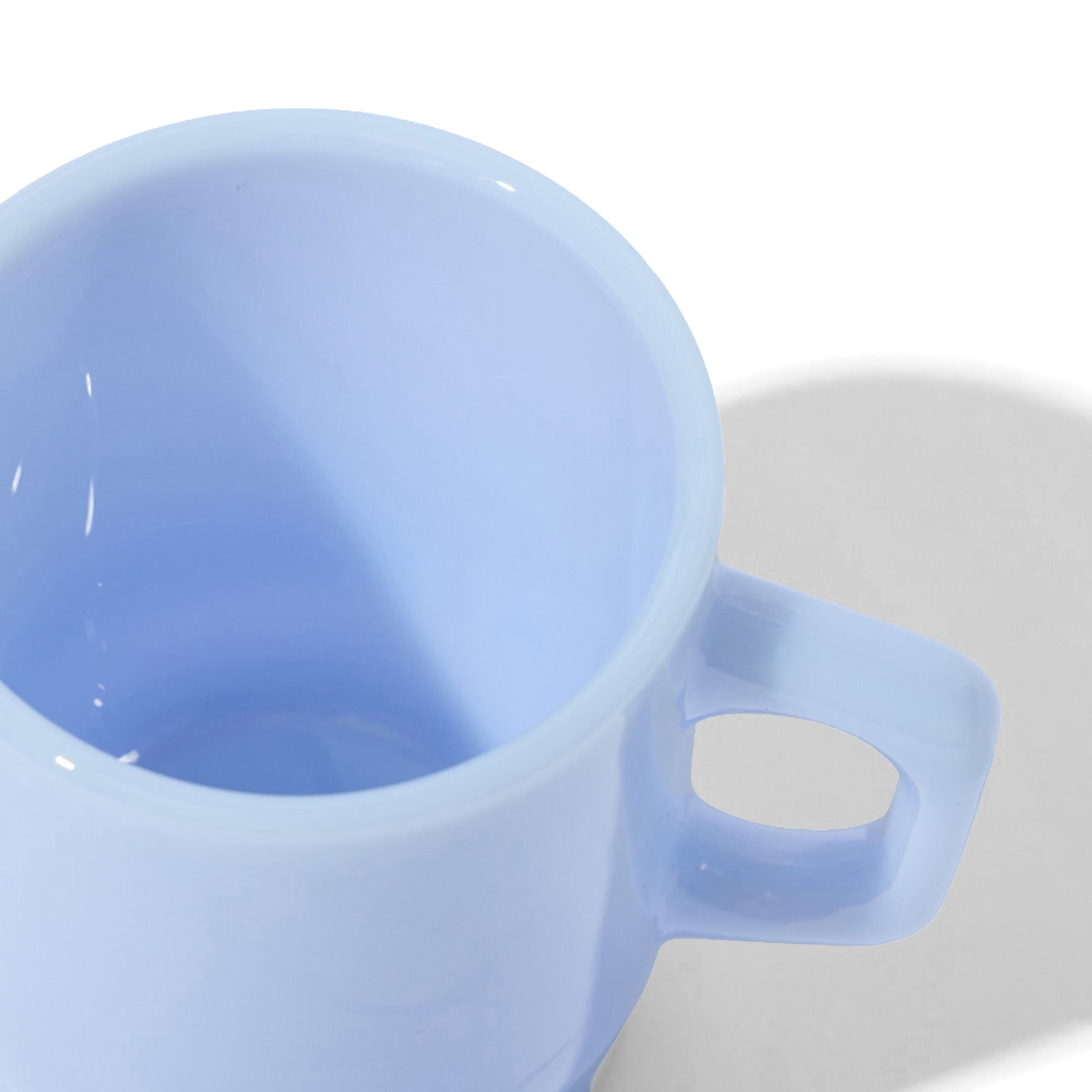 Basic Milk Glass in Soda