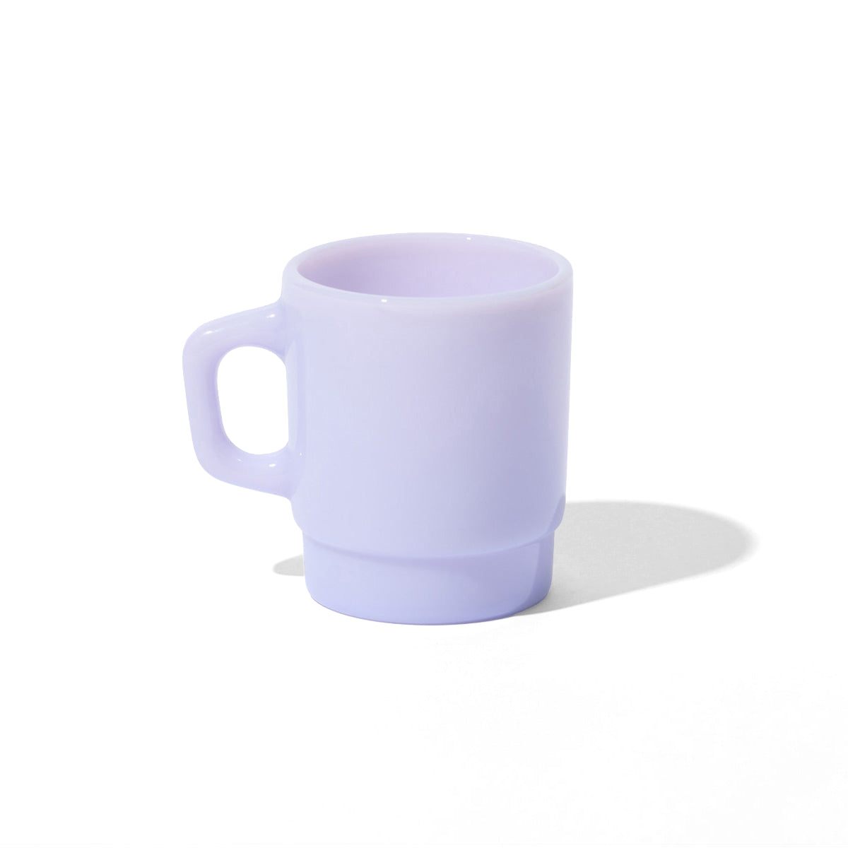 Basic Milk Glass in Lilac