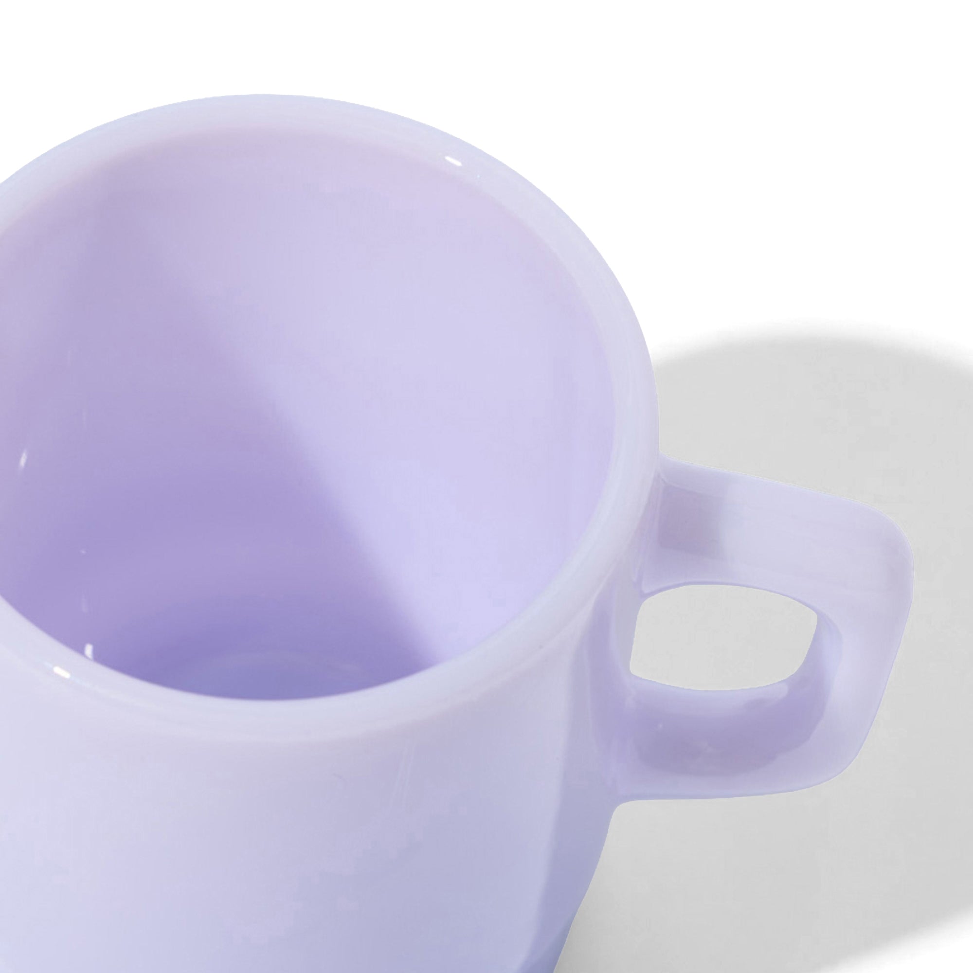 Basic Milk Glass in Lilac
