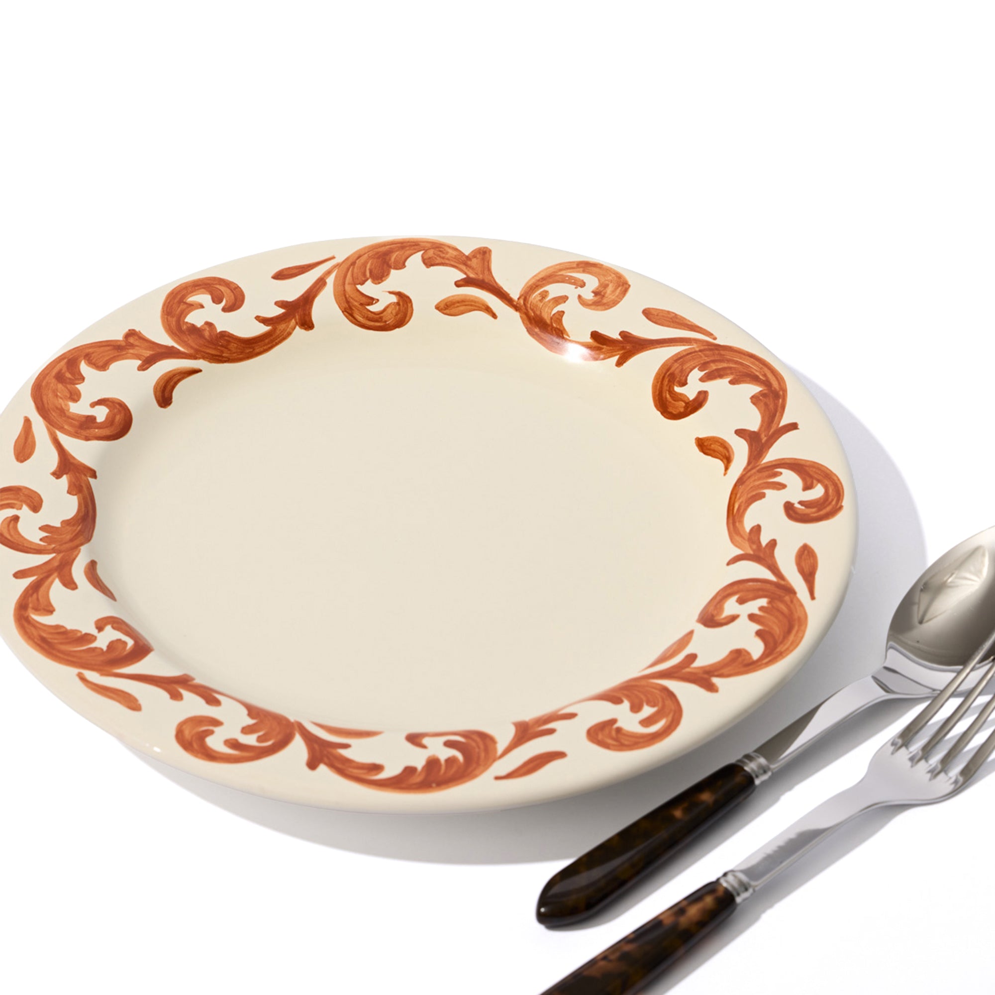 Deruta Serving Plate 32cm in Balsamic
