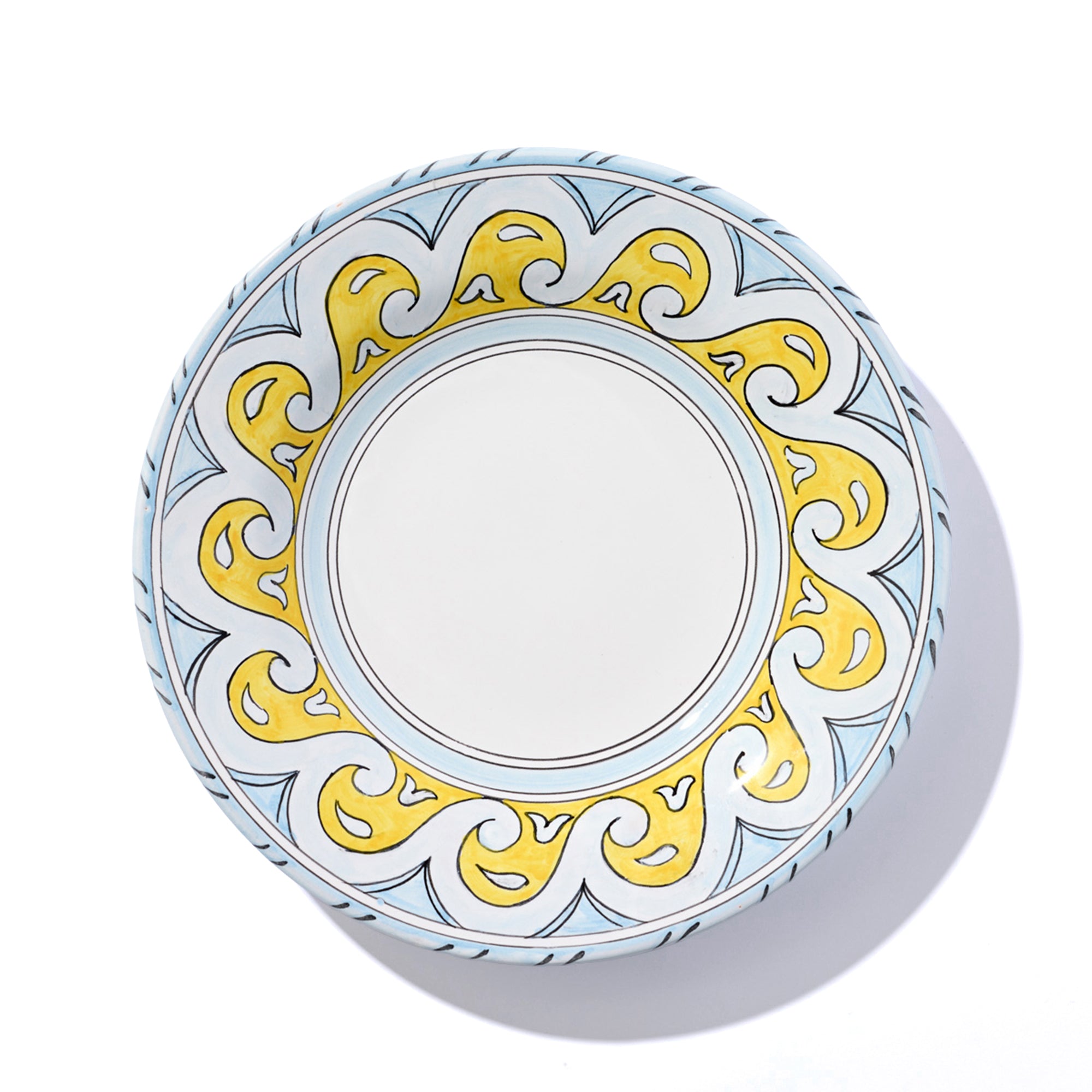 Deruta Serving Bowl 25cm in Sunflower Surf