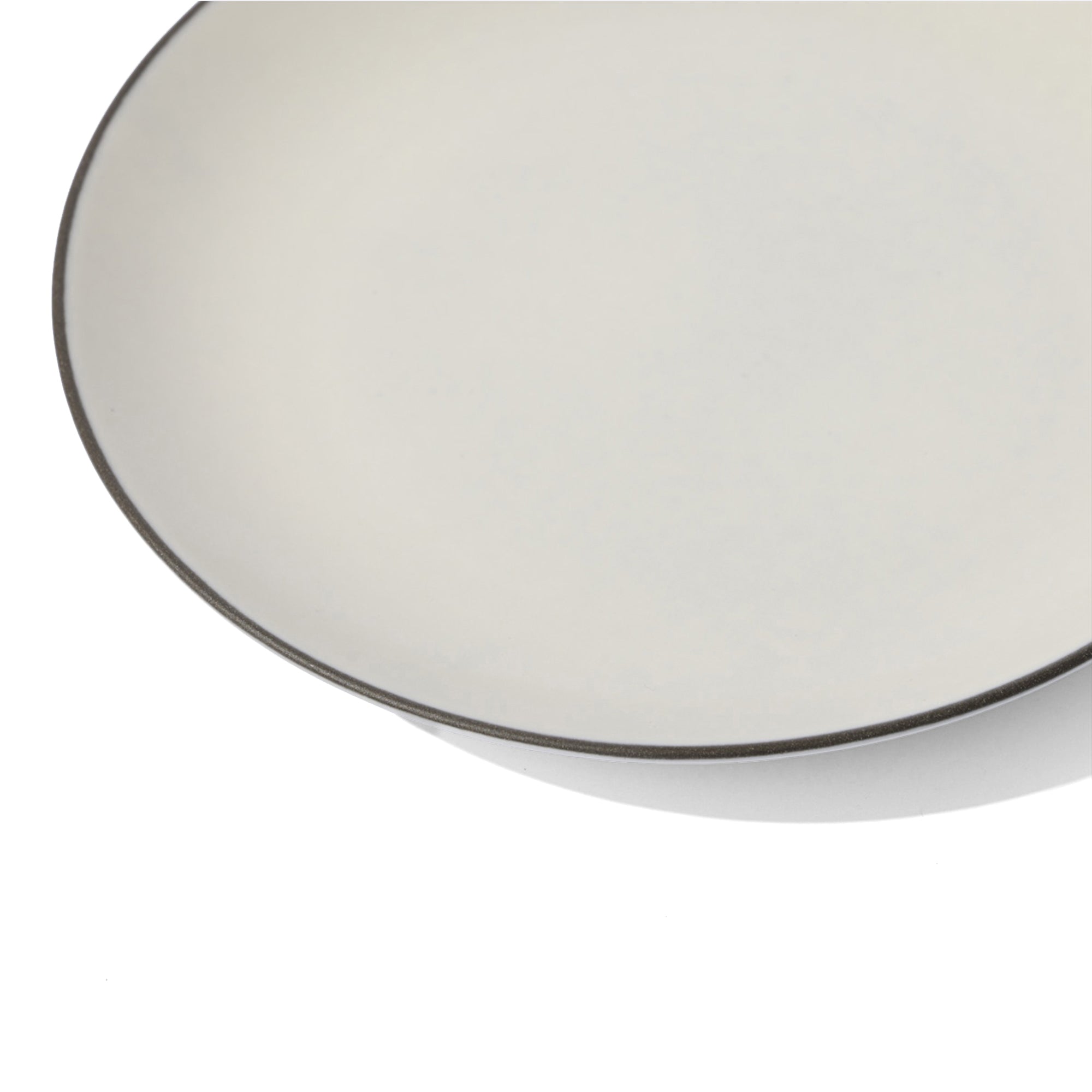 Stacked Organic Side Plate in Salt