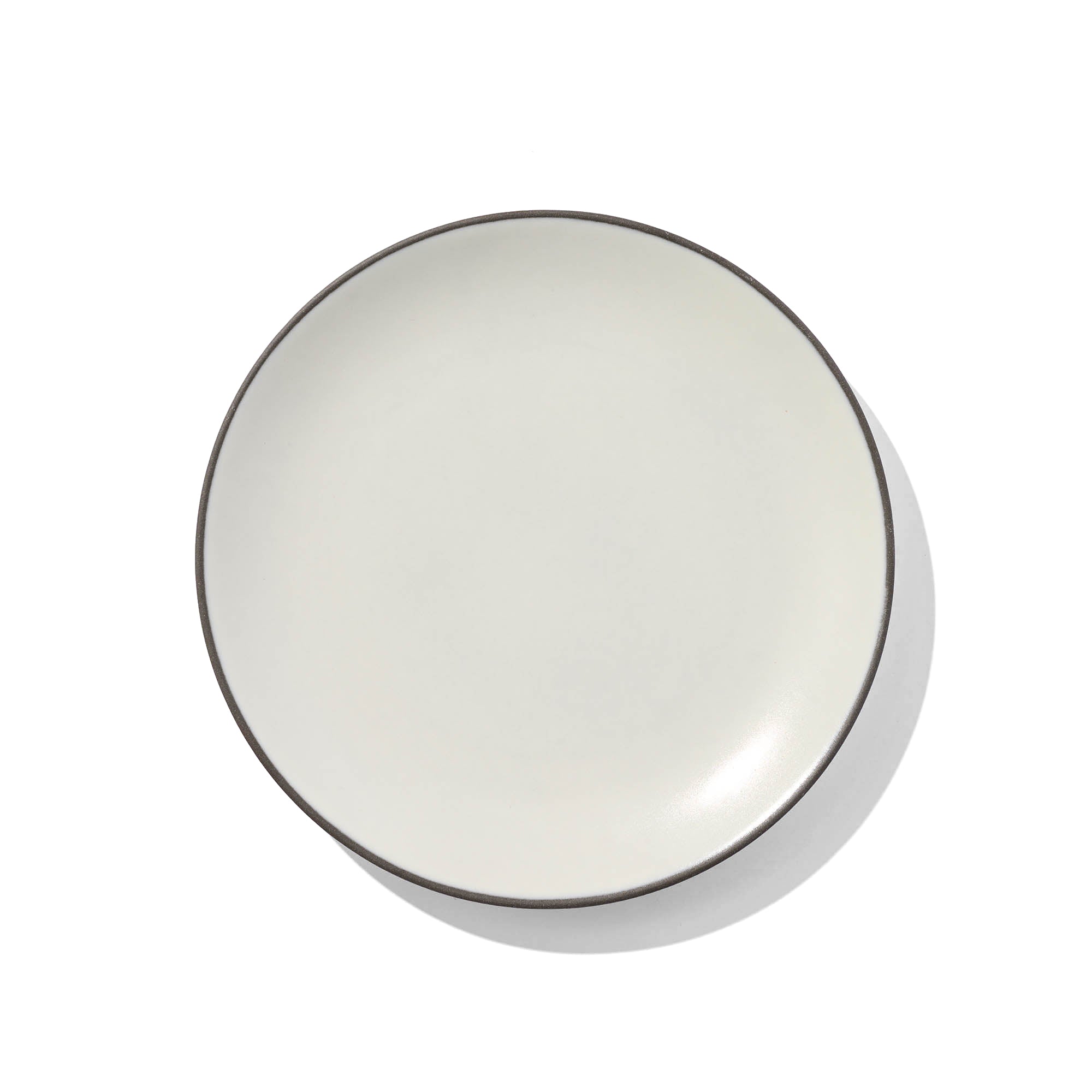 Stacked Organic Side Plate in Salt