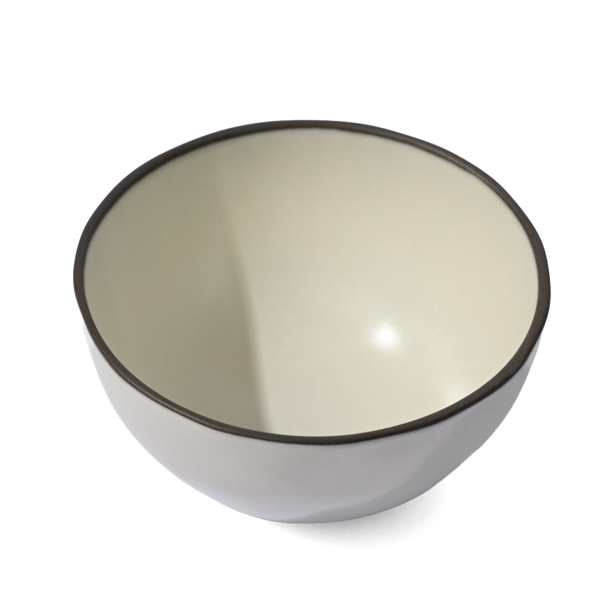 Stacked Organic Cereal Bowl in Salt