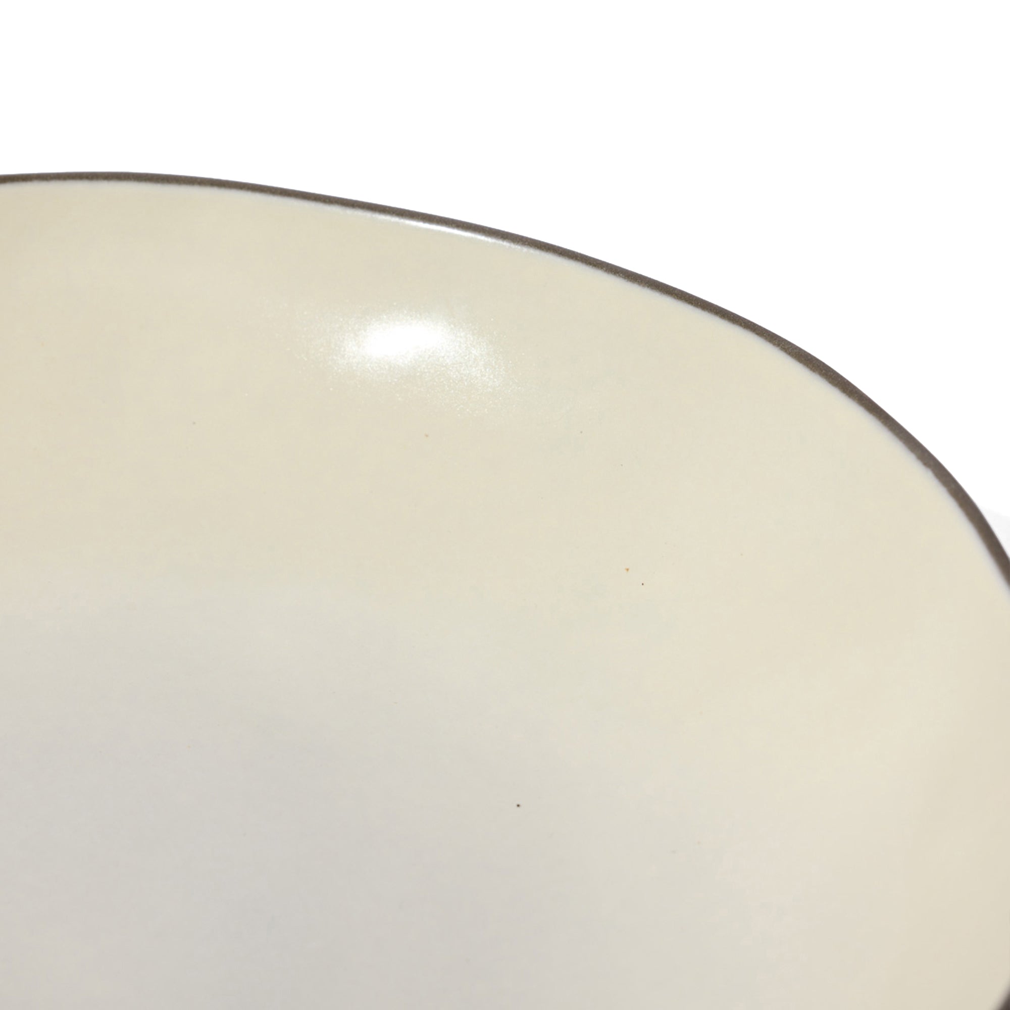Stacked Organic Serving Bowl in Salt