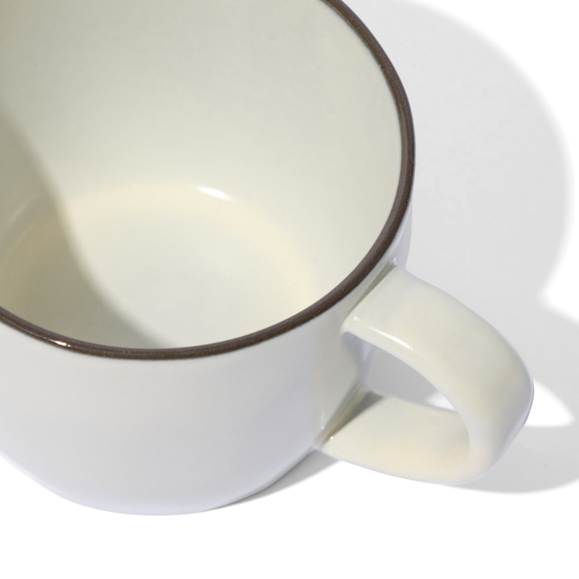 Stacked Organic Mug in Salt