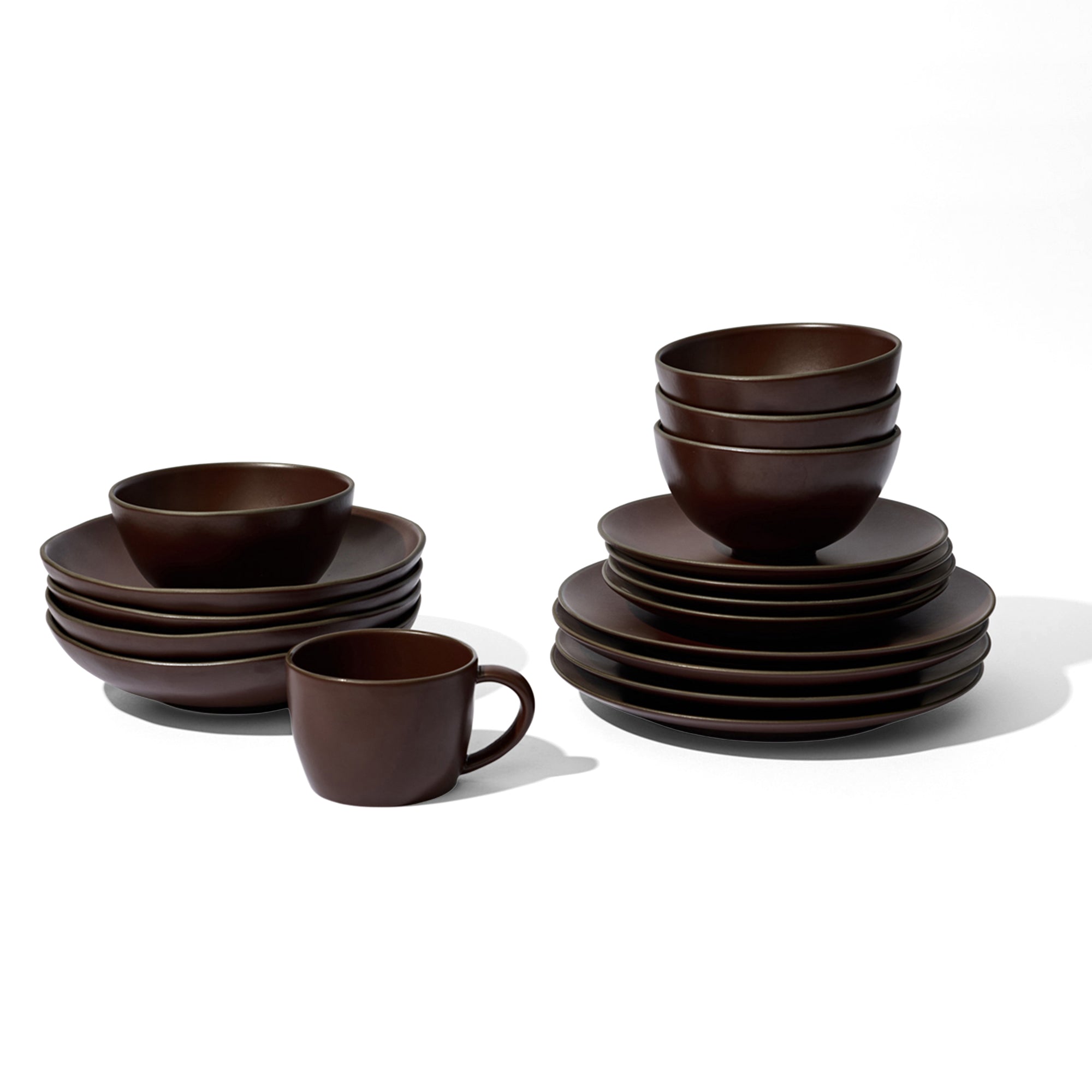 Stacked Organic Mug in Port
