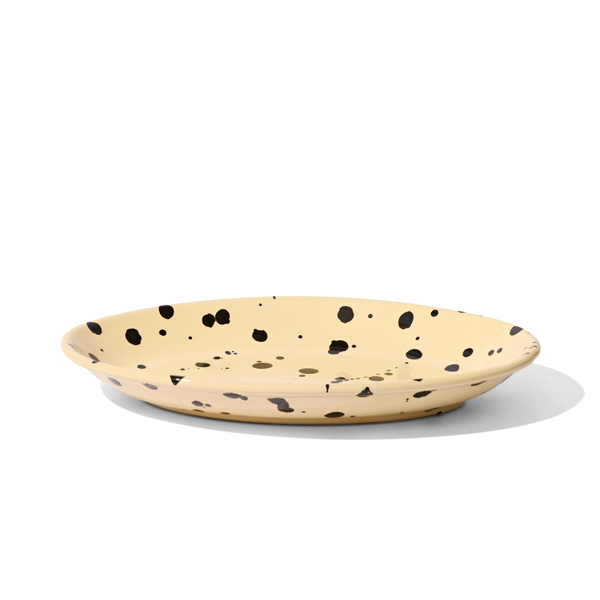 Serving Platter 36.5 x 23cm with Perfectly Imperfect Polka Dots