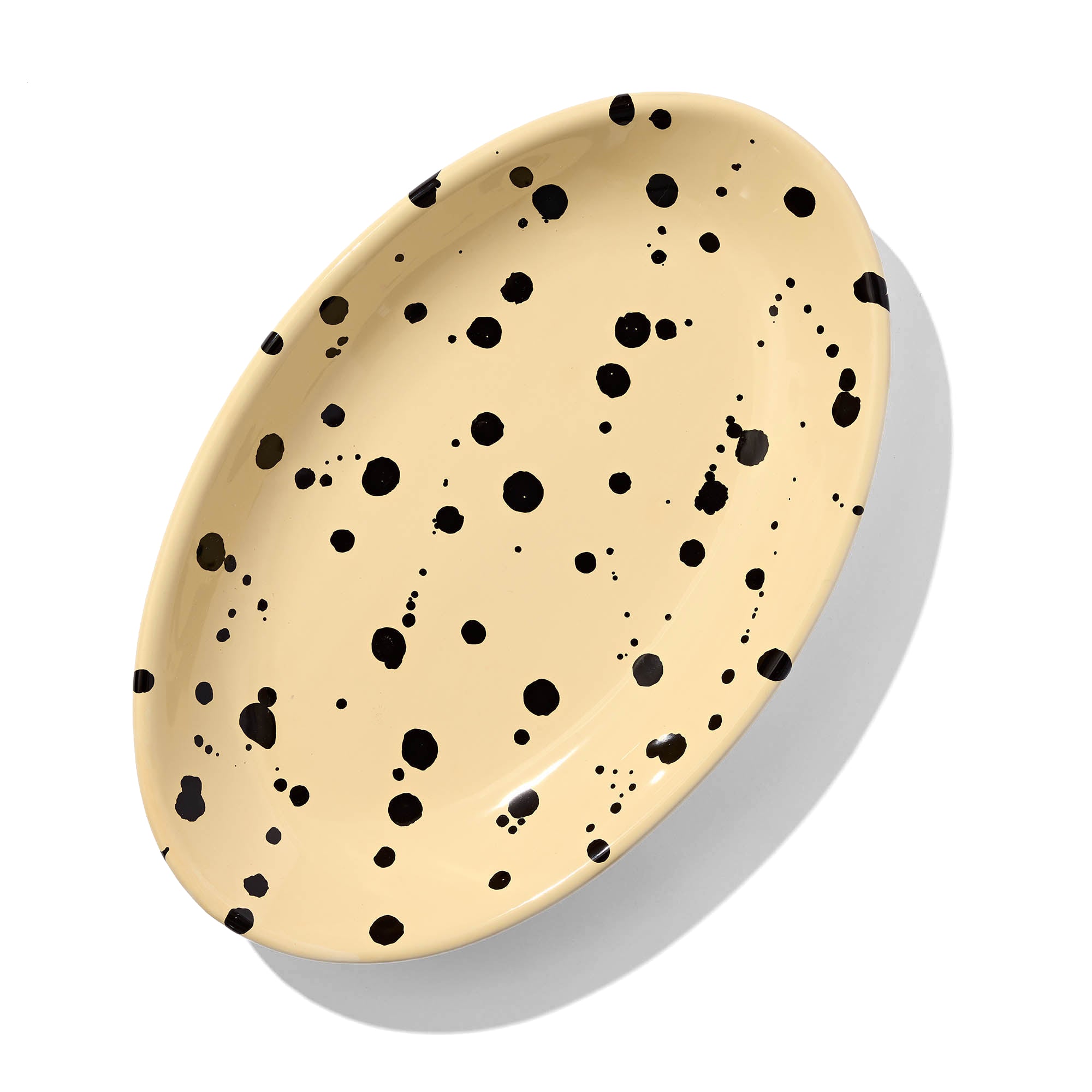 Serving Platter 36.5 x 23cm with Perfectly Imperfect Polka Dots