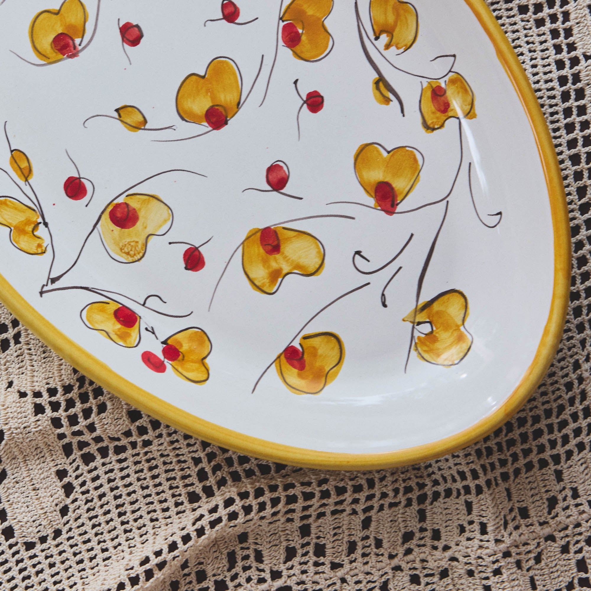 La Dolce Vita Oval Platter in Palermo