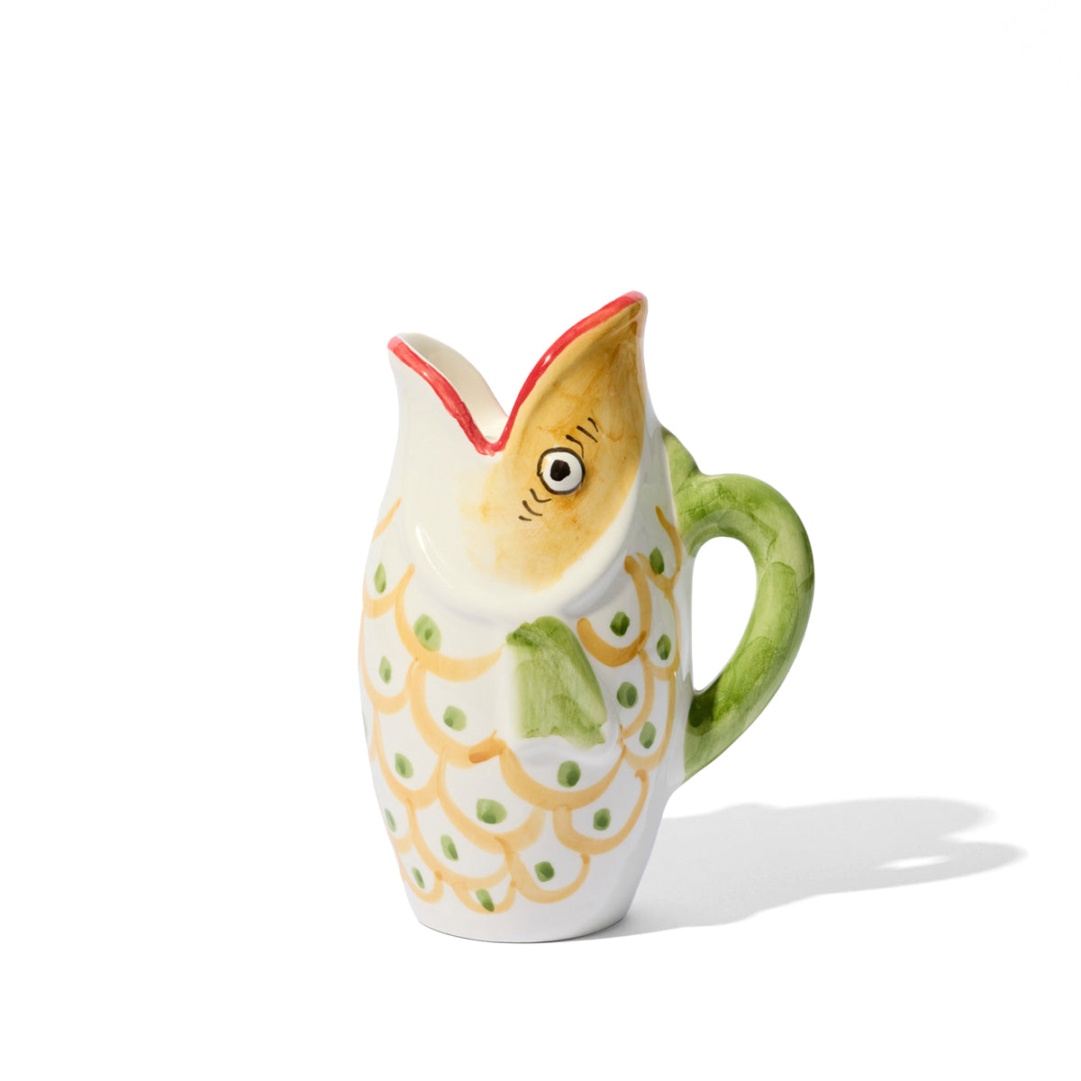 Fish Pitcher in Green