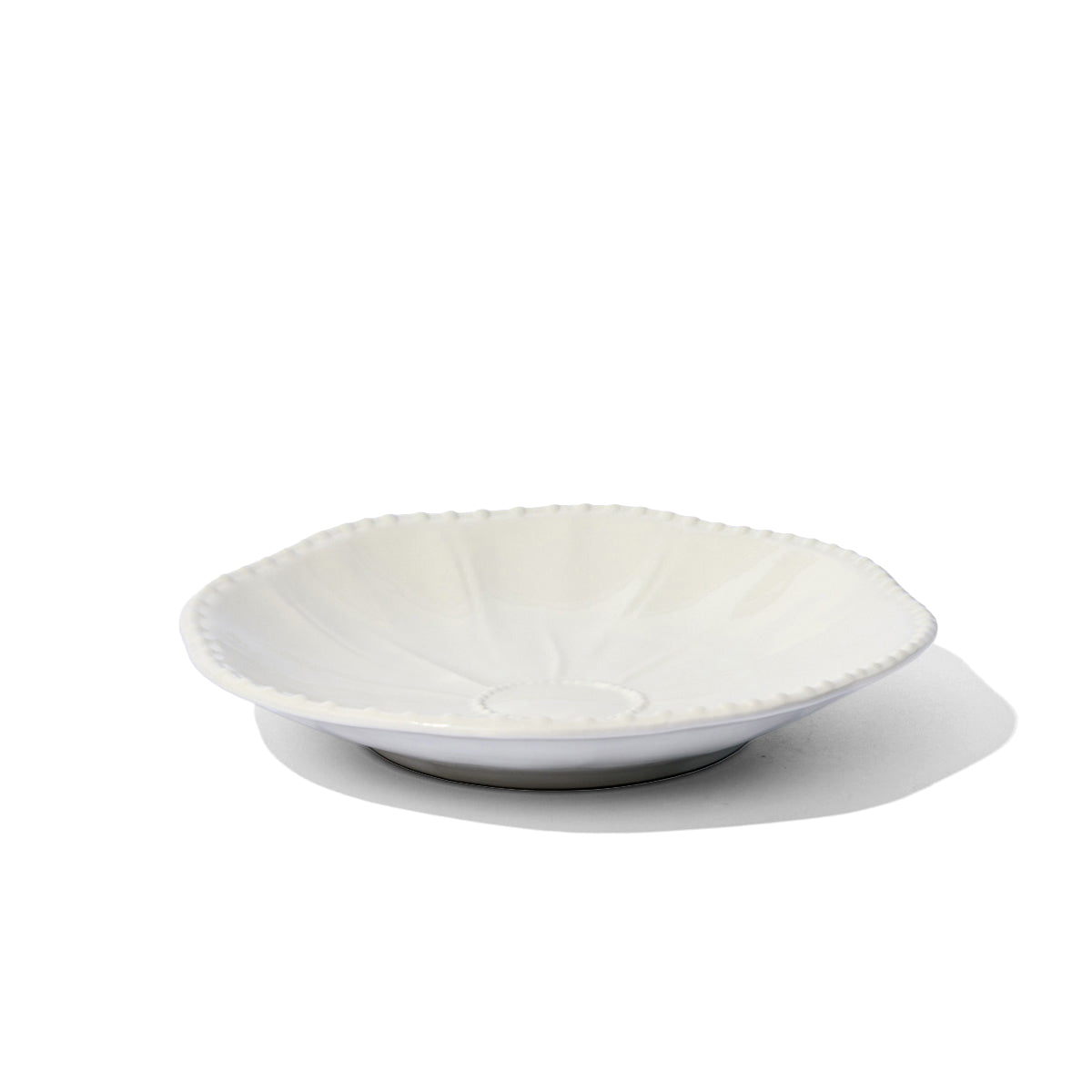 The Little Poppy Plate in Ivory