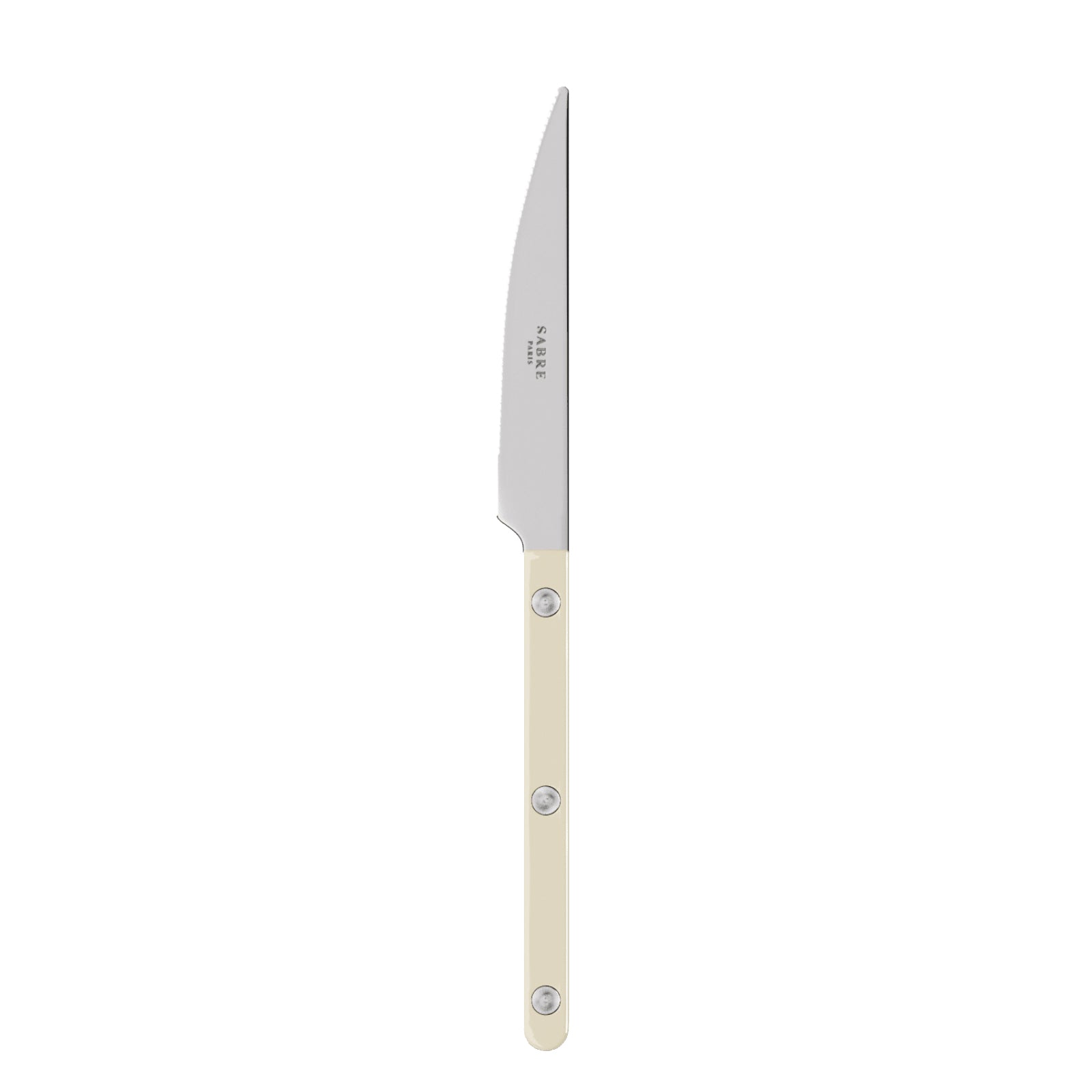 Bistrot Solid Dessert Knife in Ivory