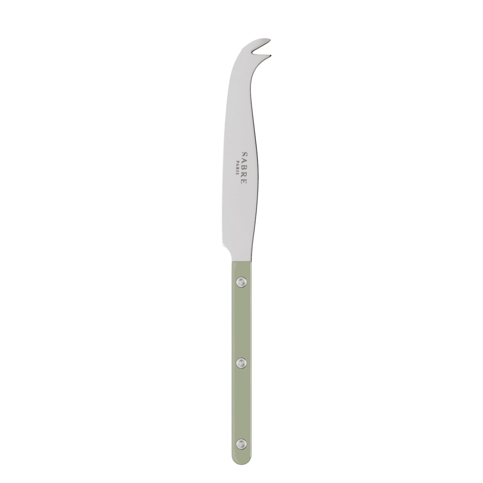 Bistrot Solid Cheese Knife Large in Asparagus