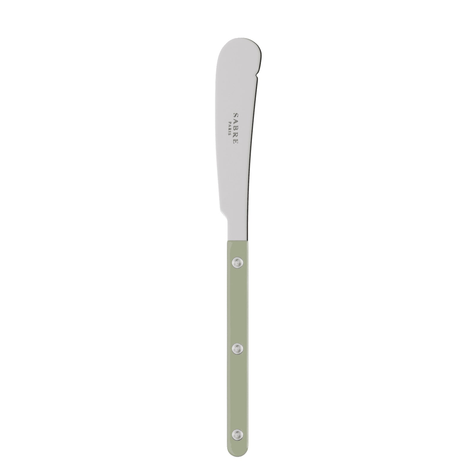 Bistrot Solid Butter Knife in Asparagus