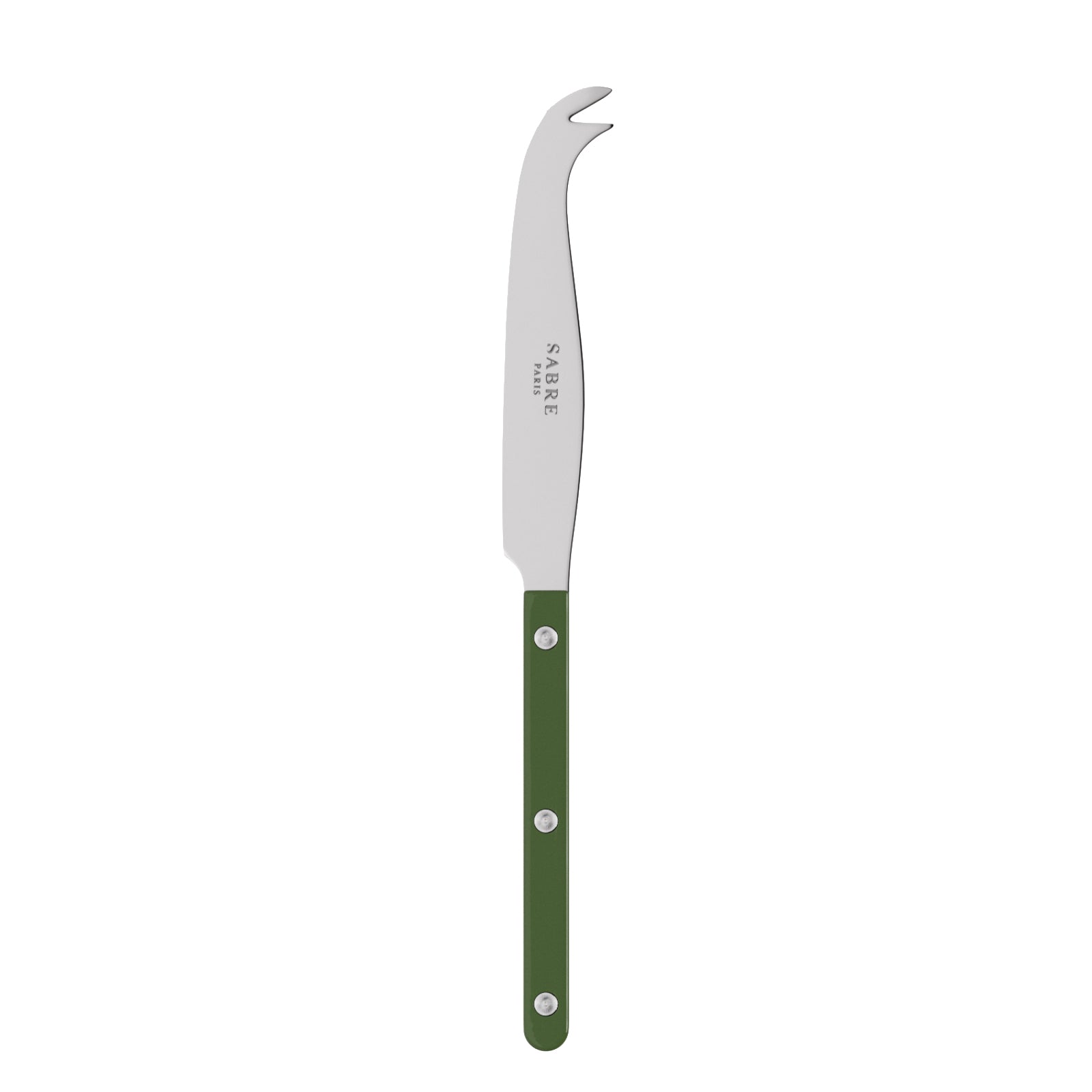Bistrot Solid Cheese Knife Large in Green Fern