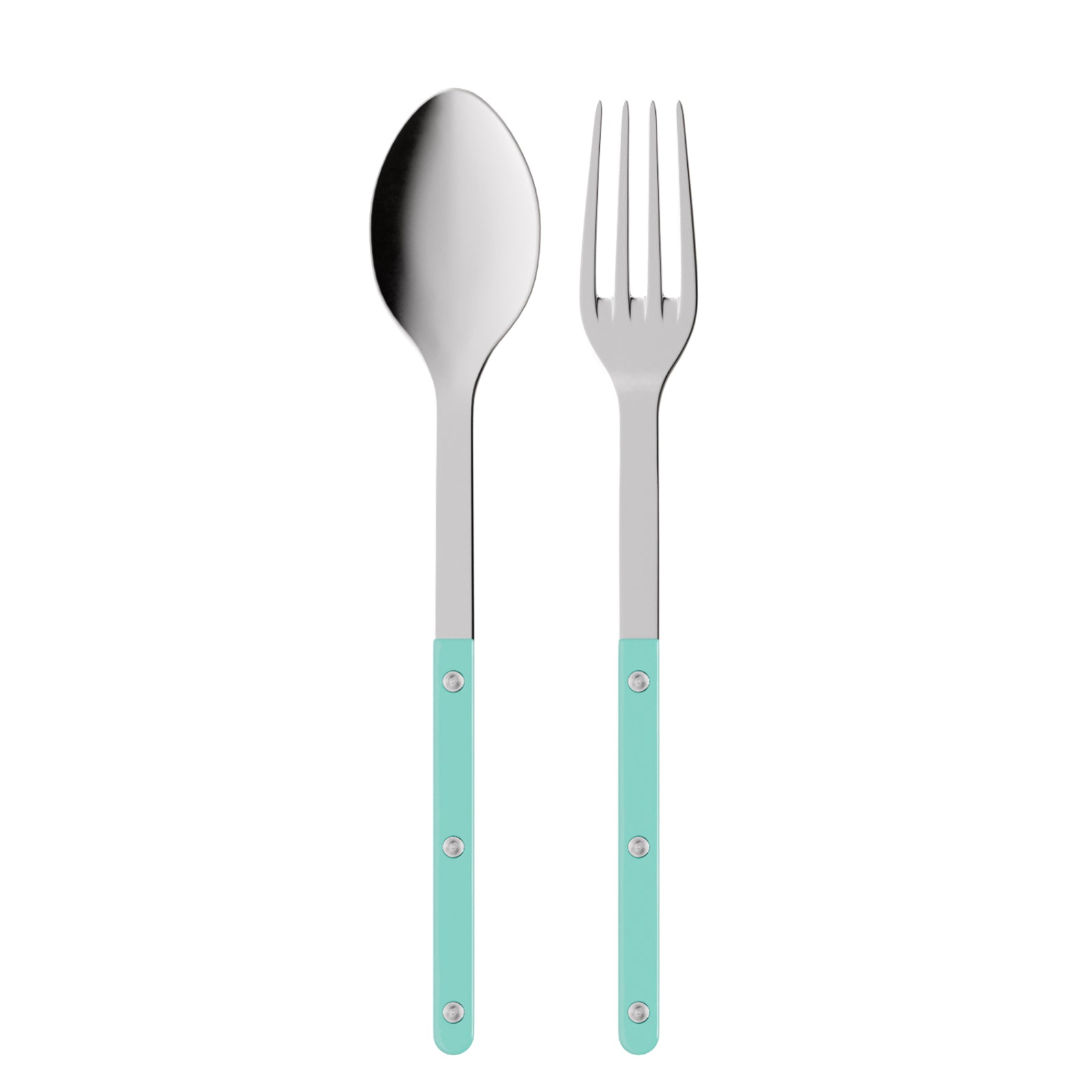 Bistrot Solid Serving Set in Turquoise