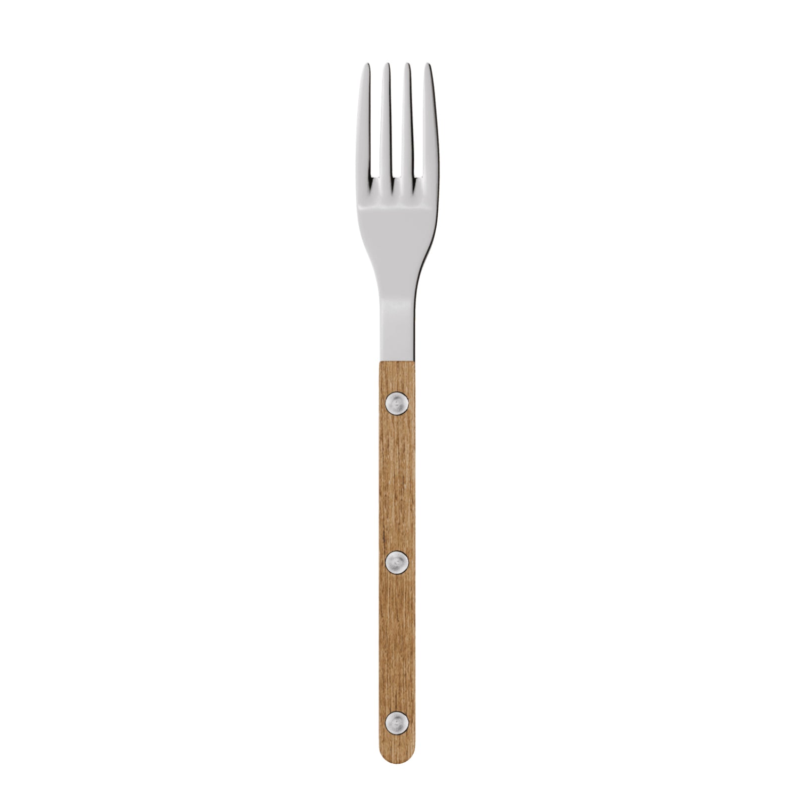 Bistrot Solid Salad Fork in Teak