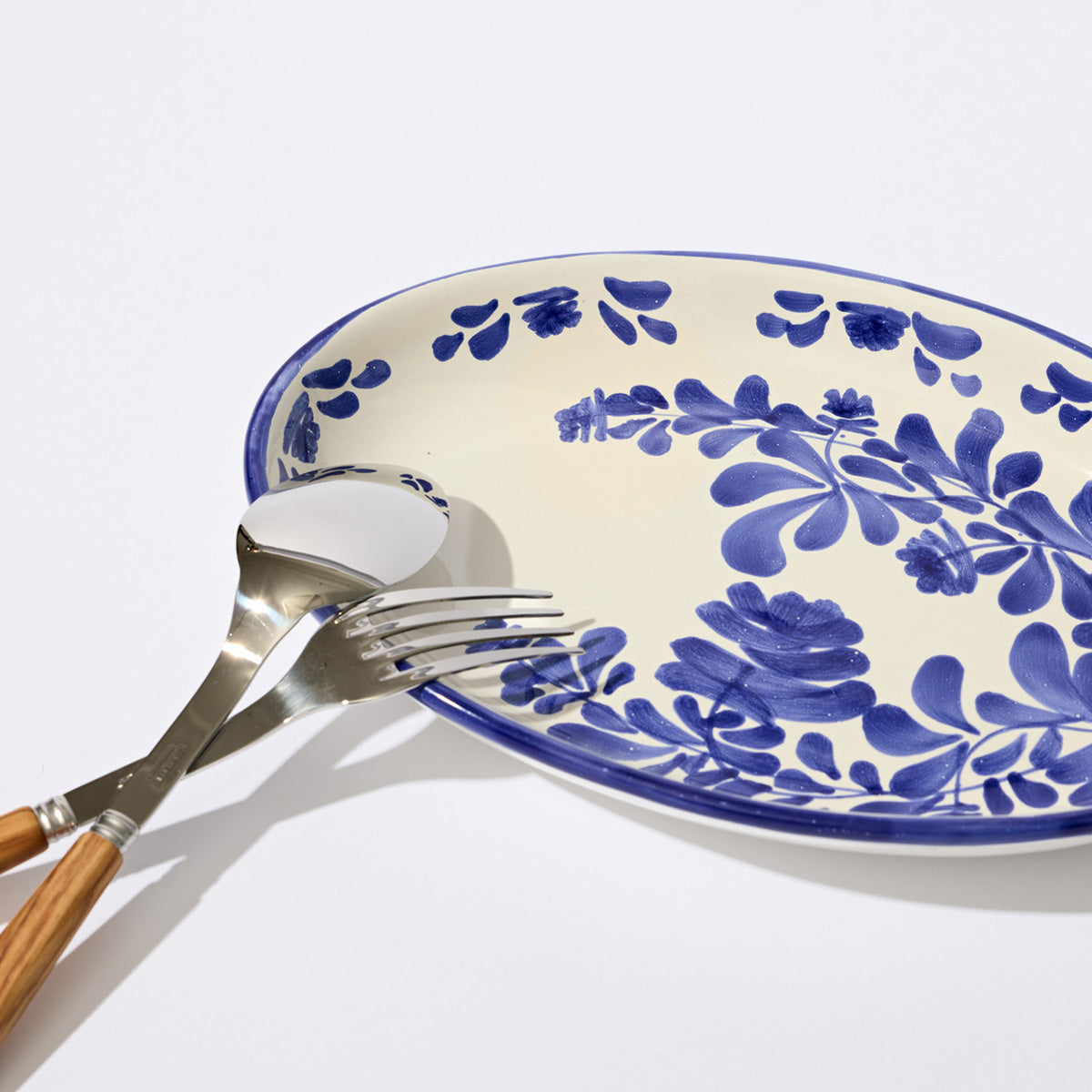 Lavandou Serving Set in Olive Tree Wood