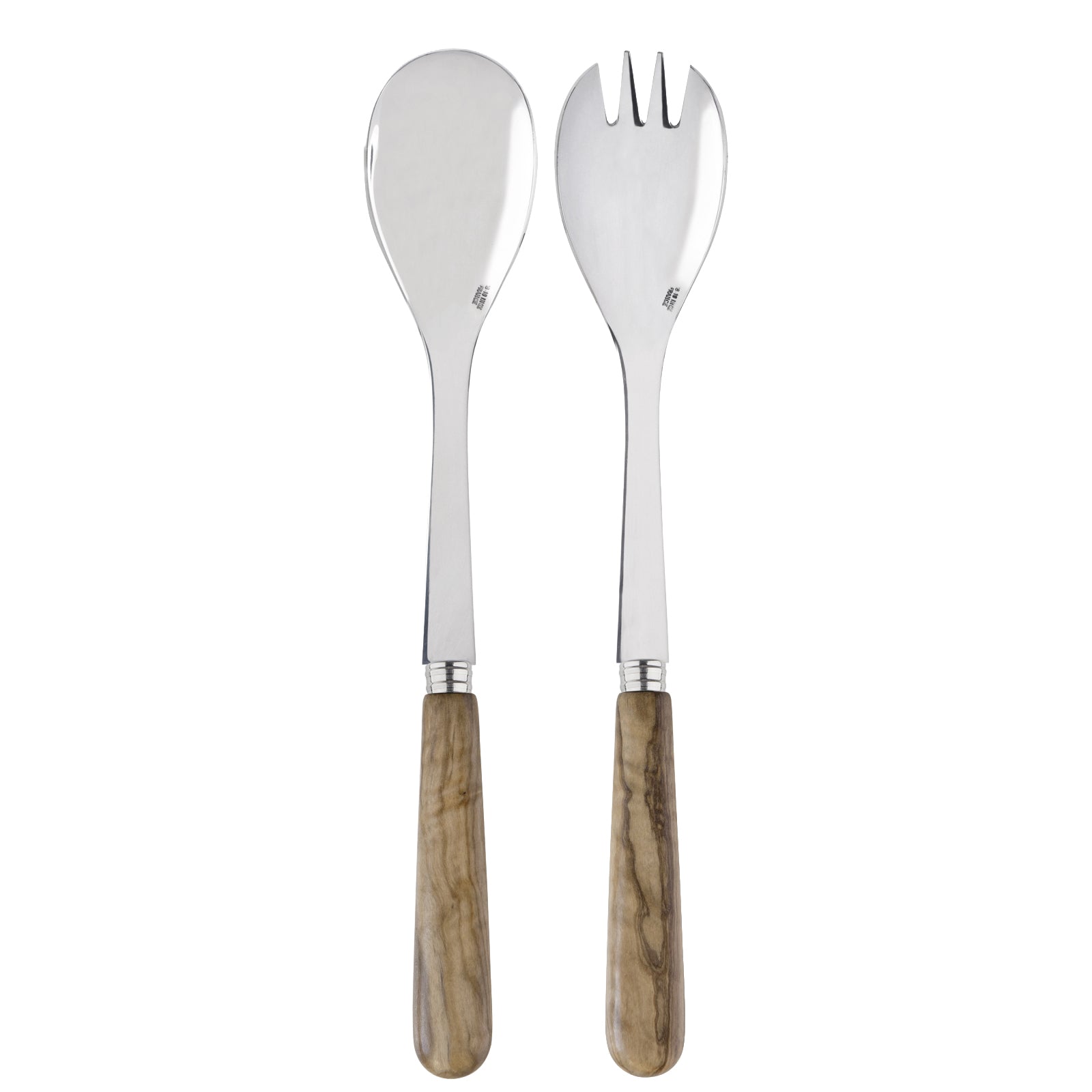 Lavandou Serving Set in Olive Tree Wood