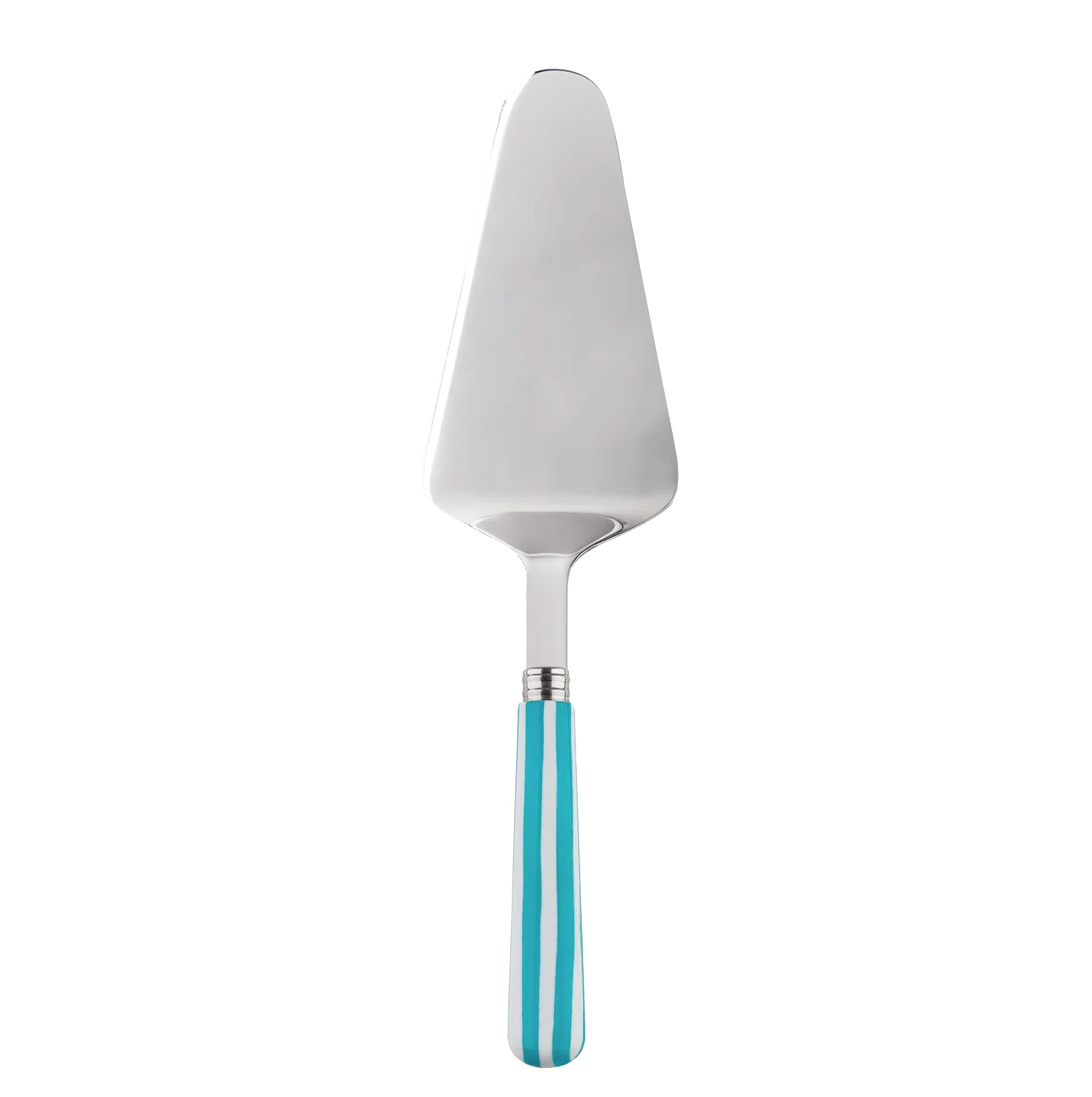 Tart Slicer with White & Blue Stripes