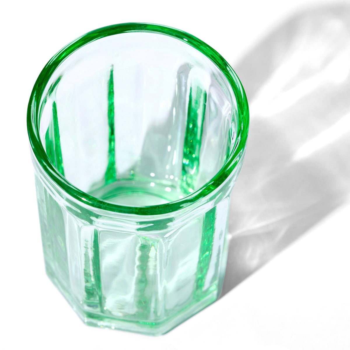 Fish & Fish Large Tumbler in Green, set of 2