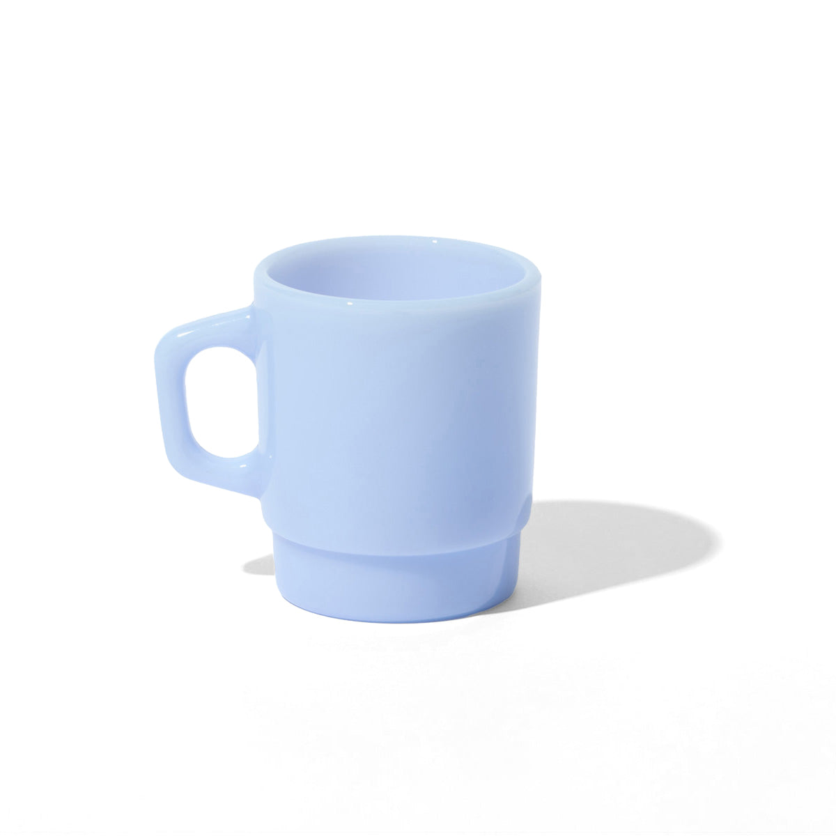 Basic Milk Glass in Soda