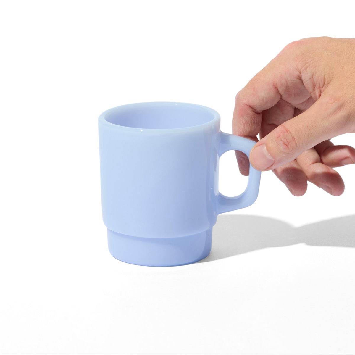 Basic Milk Glass in Soda